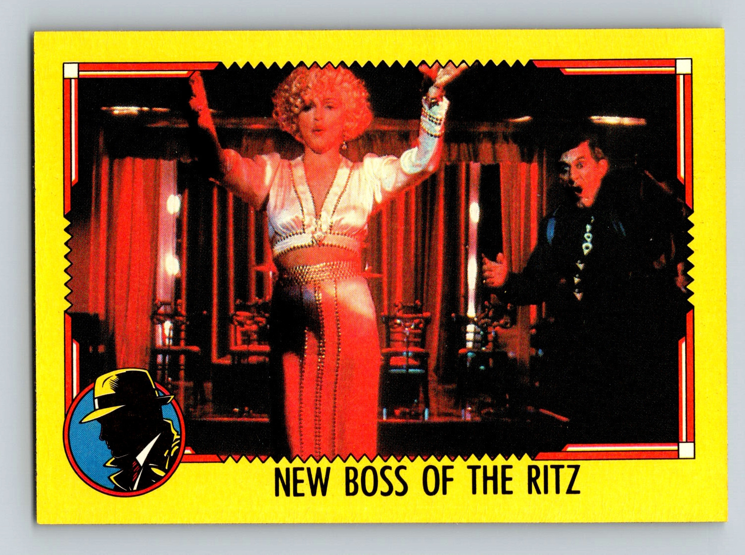 1990 Topps Dick Tracy Card #35 New Boss of the Ritz Madonna