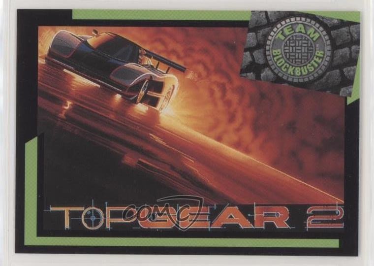 1993 Team Blockbuster Video Games Top Gear 2 #6 0b5