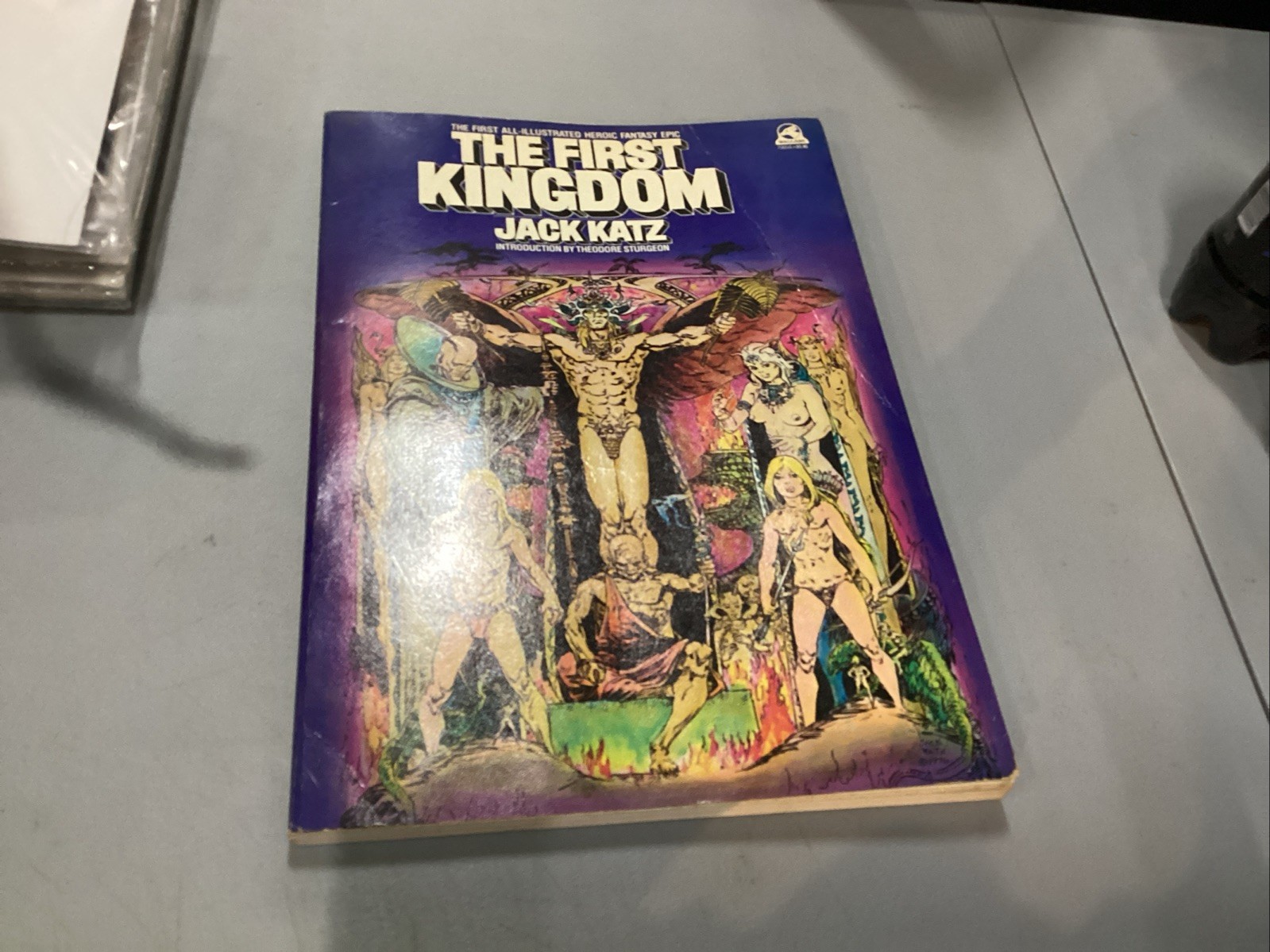 The First Kingdom by Jack Katz 1978 Wallaby Large TPB Illustrated Fantasy