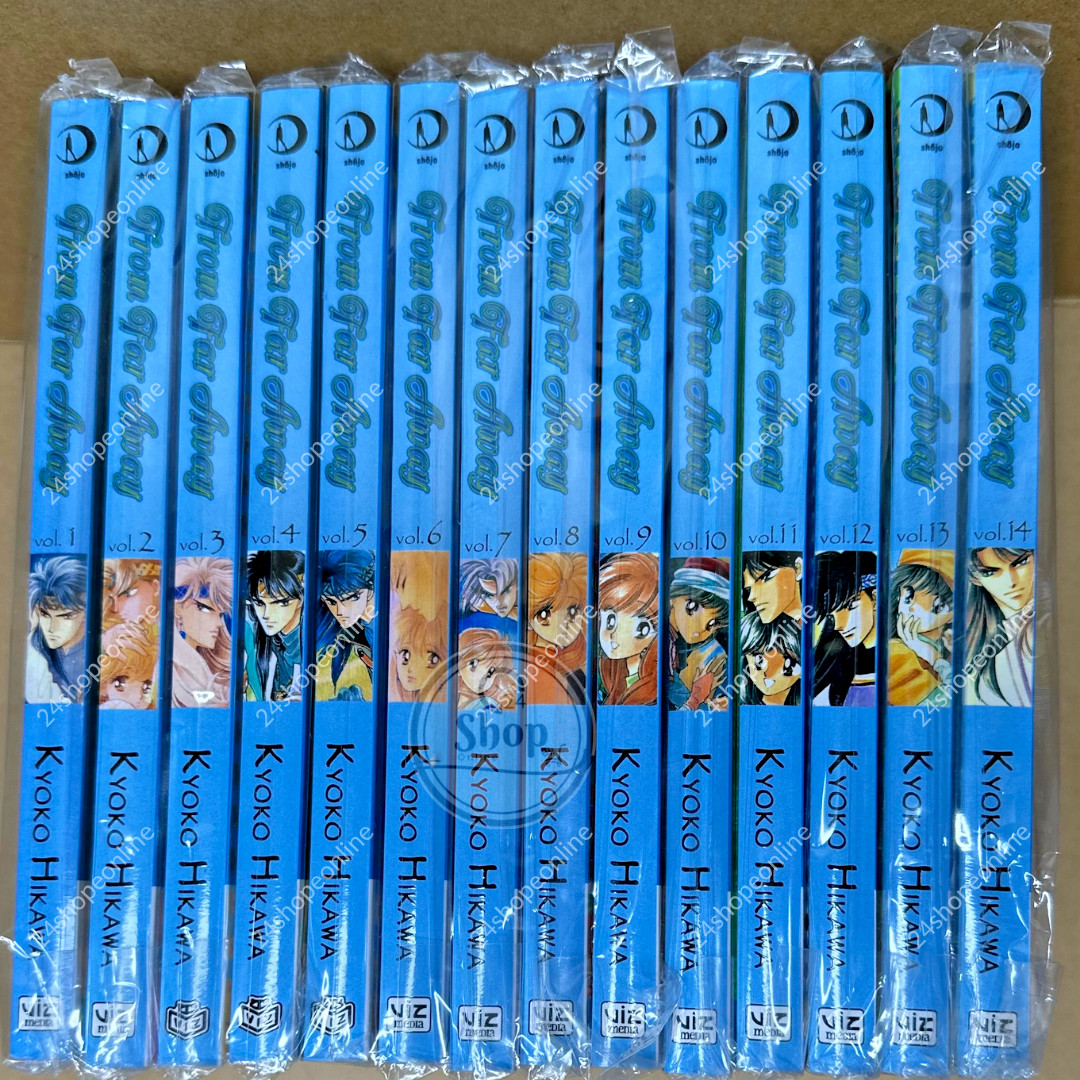 From Far Away Manga Vol.1-14 Half/Full Set English Comic by Kyoko Hikawa – NEW