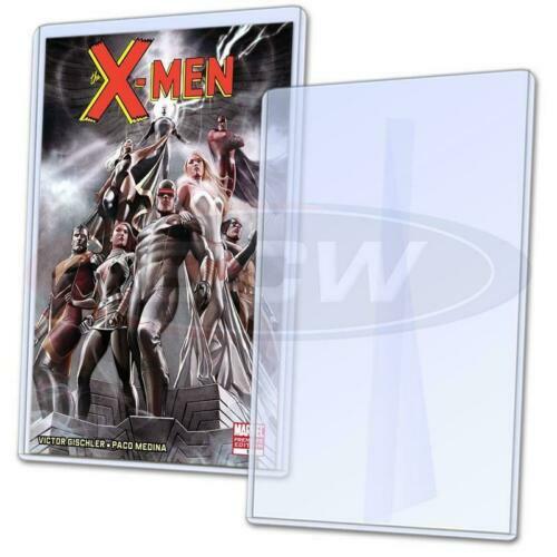 5 CURRENT MODERN AGE COMIC BOOK HOLDER TOPLOAD 7×10.75x5mm PLASTIC RIGID