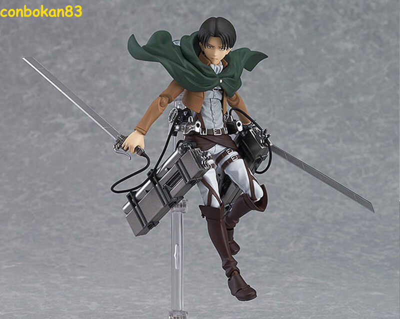 Attack on Titan Rivaille Ackerman Eren Jaeger Mikasa·Ackerman Figure Moility Toy