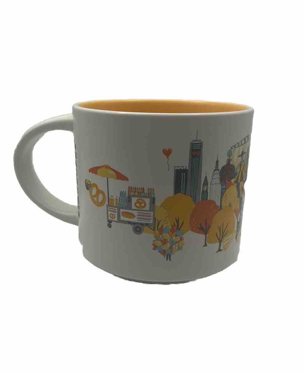 Starbucks New York City Coffee Mug Discovery Series Statue Liberty NYC Collect
