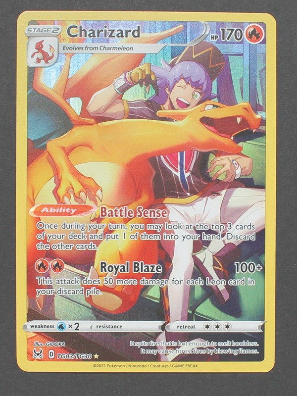 Charizard Tg03/Tg30 – Lost OriginPokemon TCG – NM