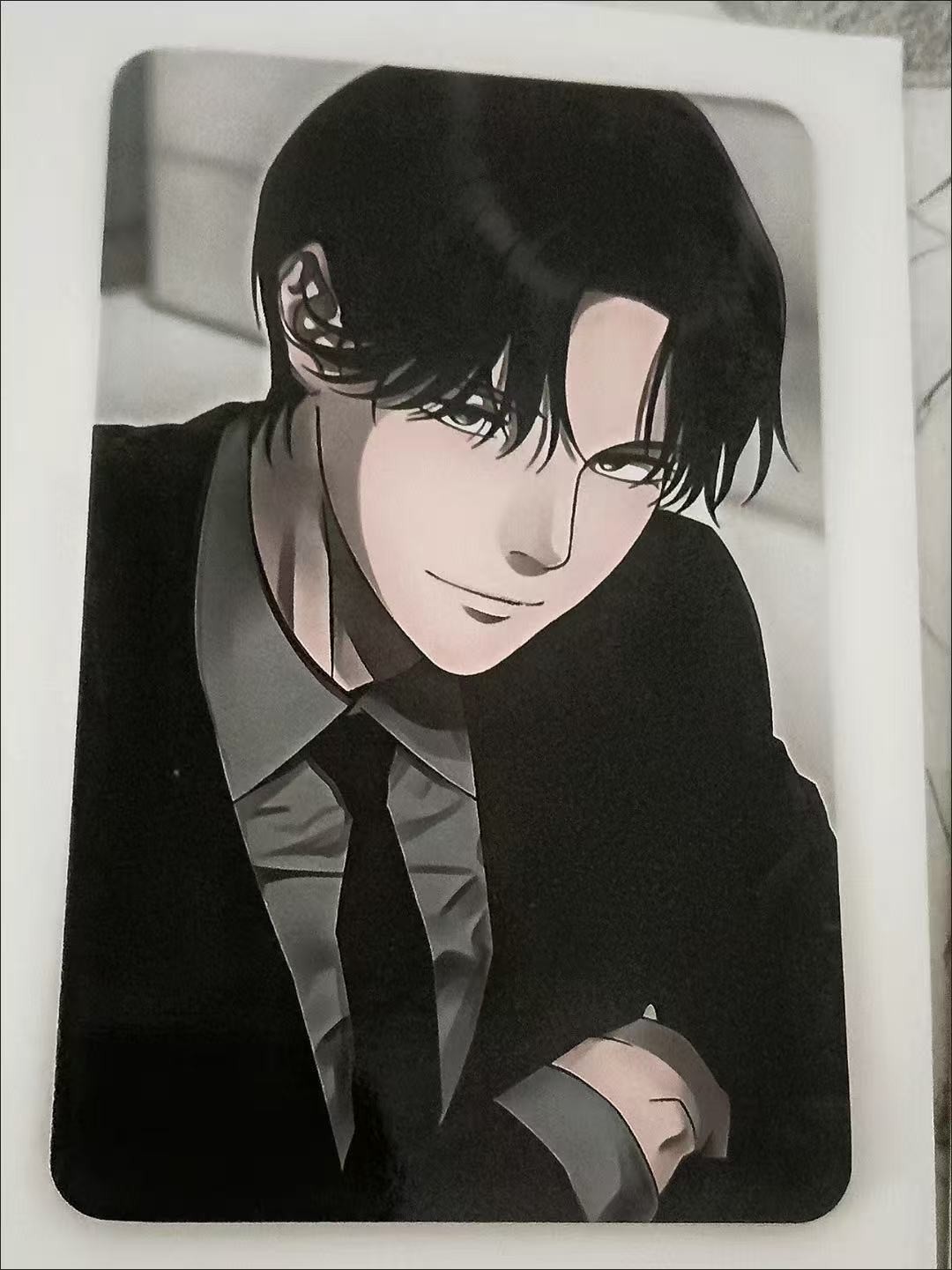 Korean BL Manhwa Yu Won Bul Byeon collection trading photocard 2pcs gift