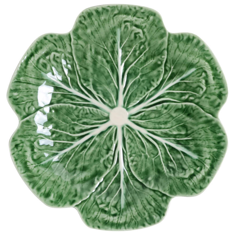 Bordallo Pinheiro Cabbage Green Dinner Plate 1941467