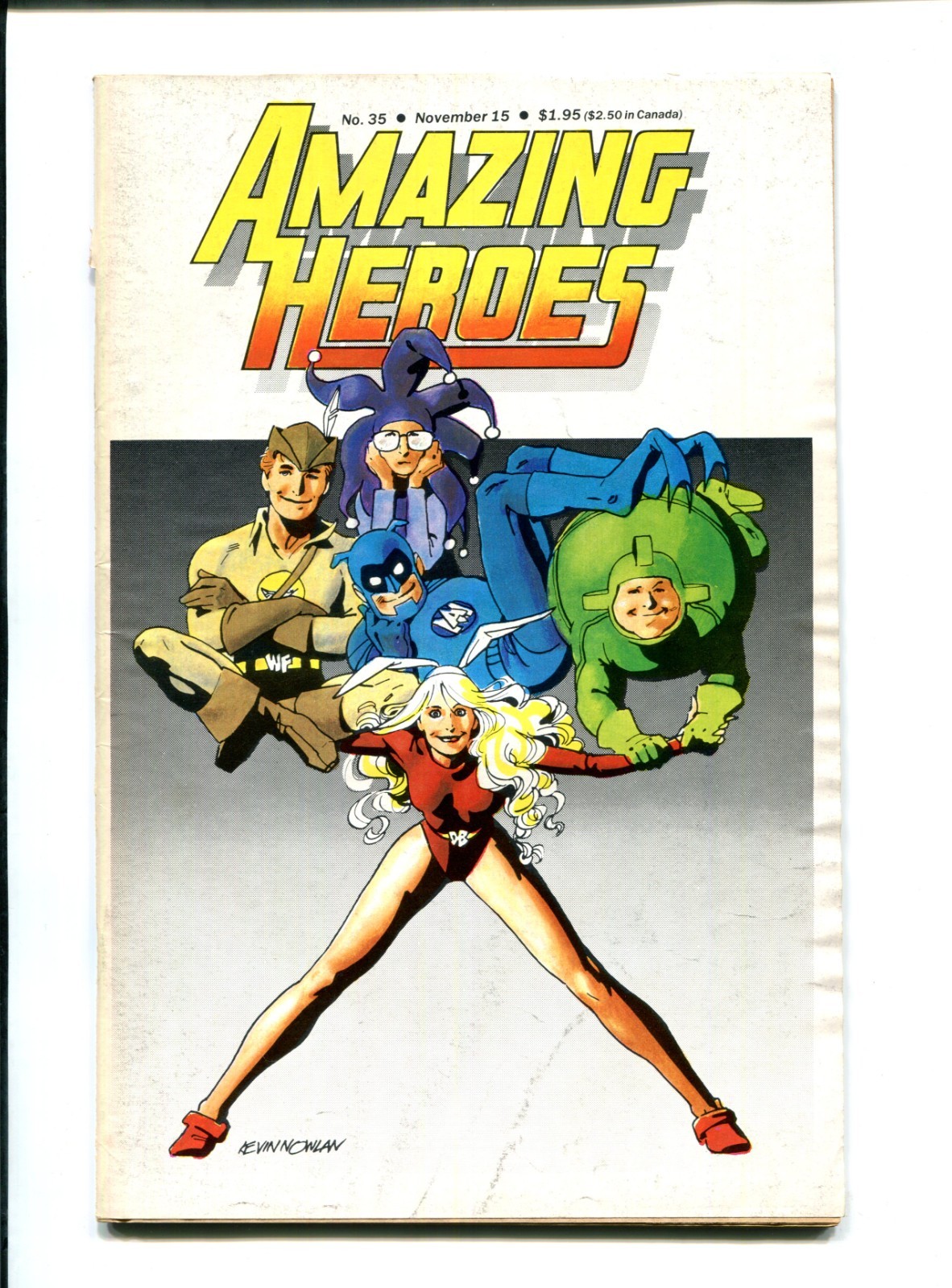 Amazing Heroes #35 – Preview Black Suit Spider-Man (4.0/4.5) 1983
