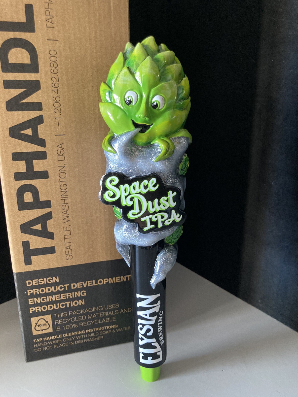 🌟 New Elysian Space Dust IPA Figural Beer Tap Handle For Bar Kegerator Lot SD3