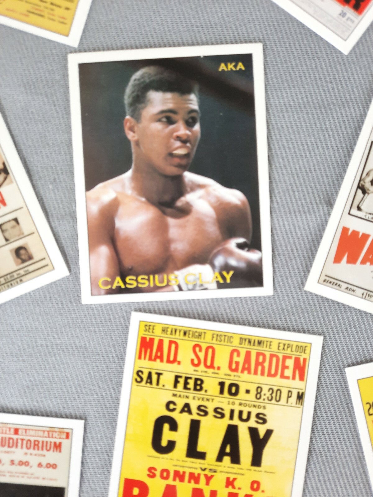 Sporting Profiles Set of L16 Cassius Clay The Early Years 2002 – Mint