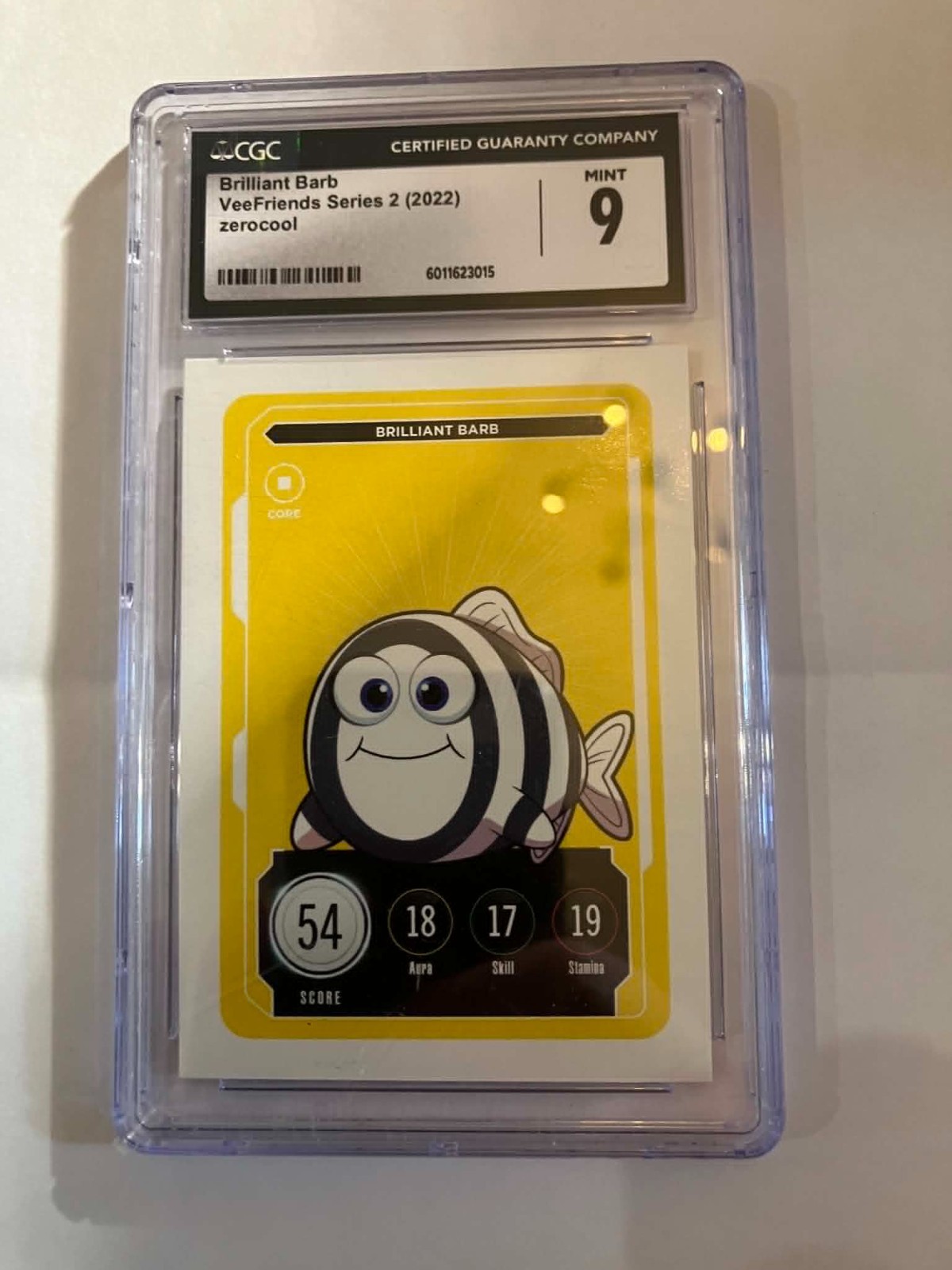 VEEFRIENDS SERIES 2 CORE CGC 9 CARD