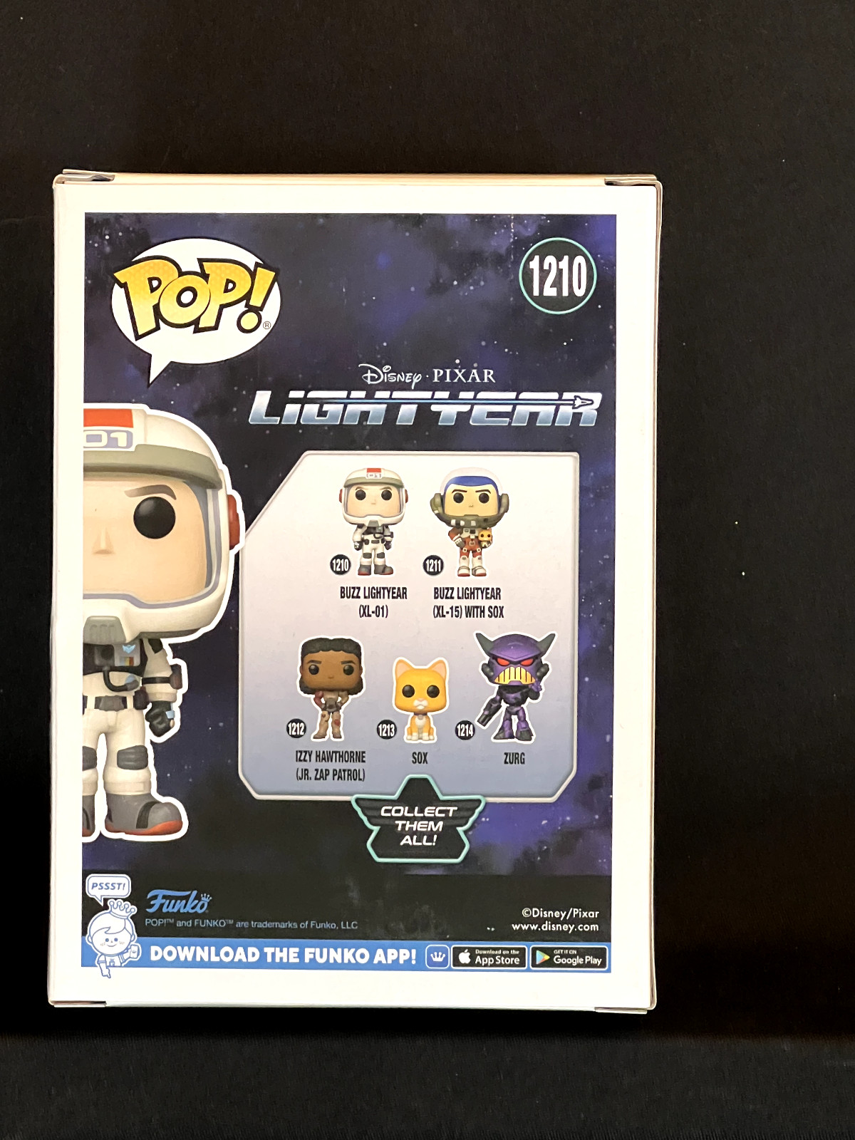 Funko Pop! Disney PIXAR: Lightyear BUZZ LIGHTYEAR (XL-01) Vinyl Figure #1210