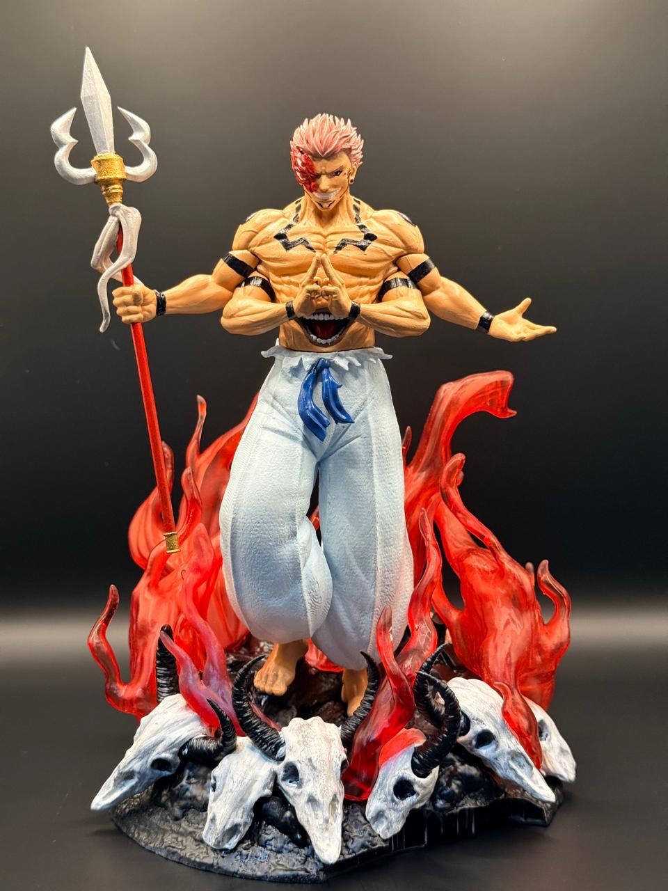 Ryomen Sukuna JUJUTSU KAISEN – Premium Resin – Hand Painted or DIY – 1:10 7”
