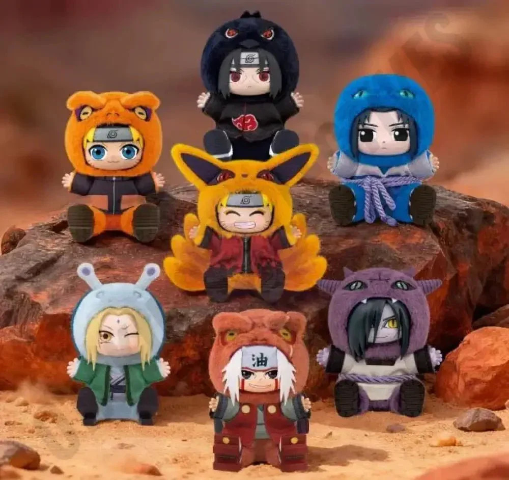 Naruto Beast Party Ver. 2 Plush Figure Blind Box OPENED VERIFIED – You Choose