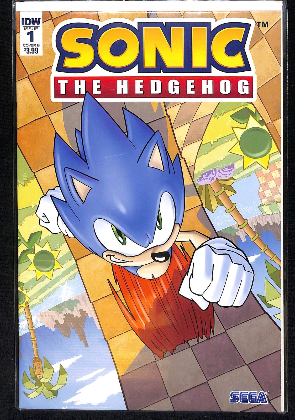Sonic The Hedgehog: (IDW Comics) – Issue #1 Cover B, 2018 NM/NM+ Very Nice