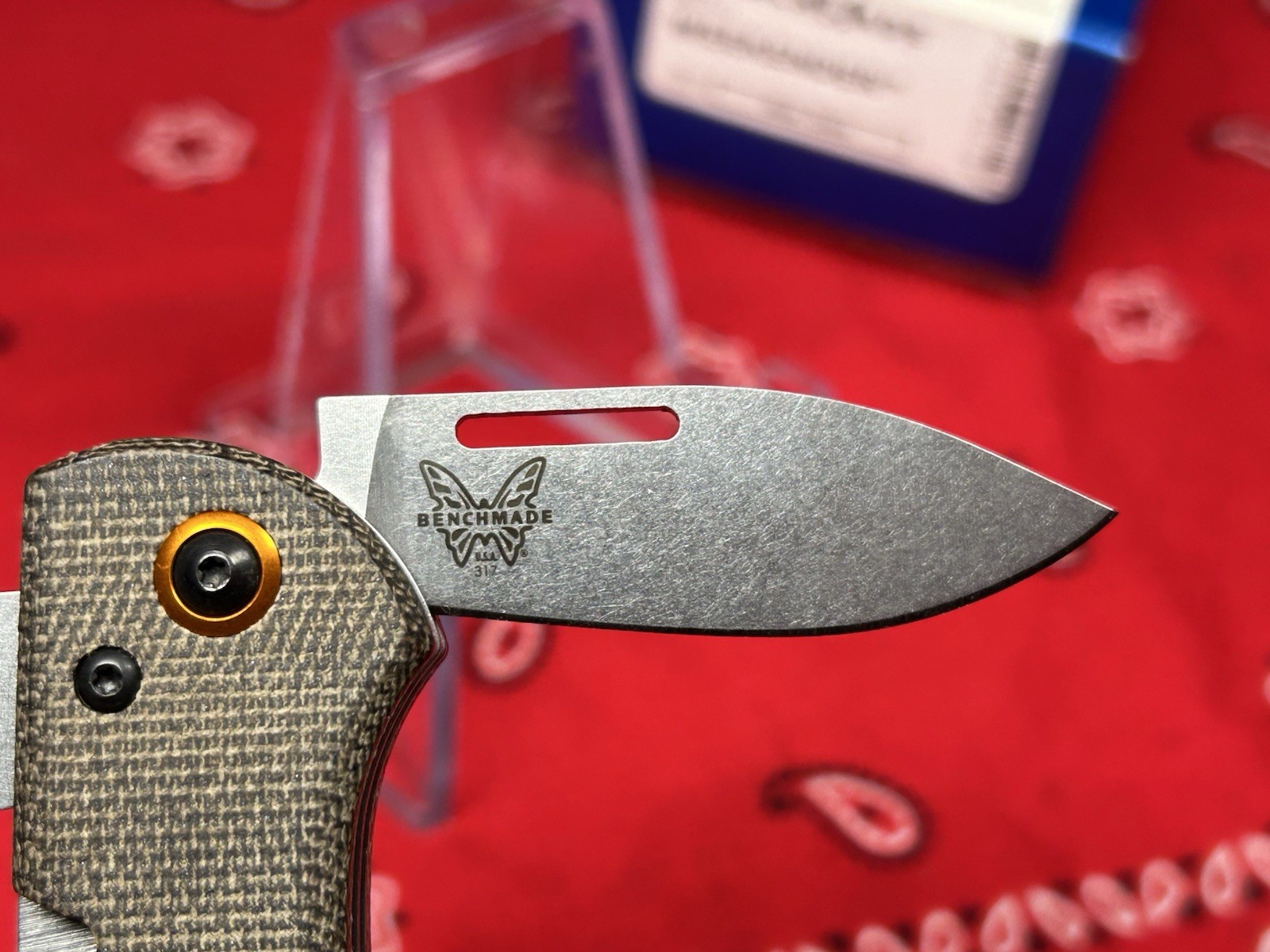 Benchmade Weekender 317-1 Slipjoint Pocket Knife Perfect Light Camping Option!