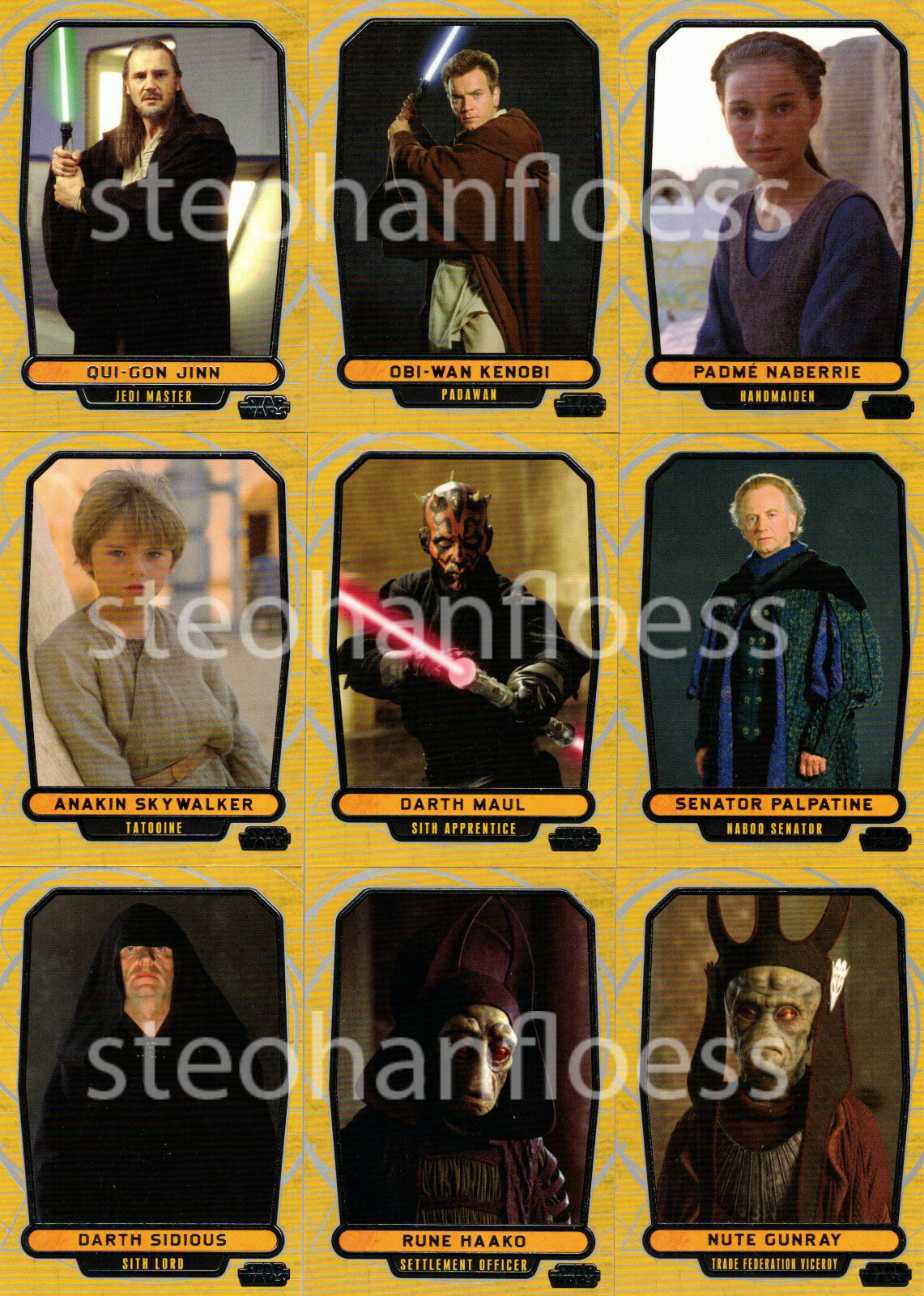 2012 Topps Star Wars Galactic Files Base Card You Pick Finish Your Set