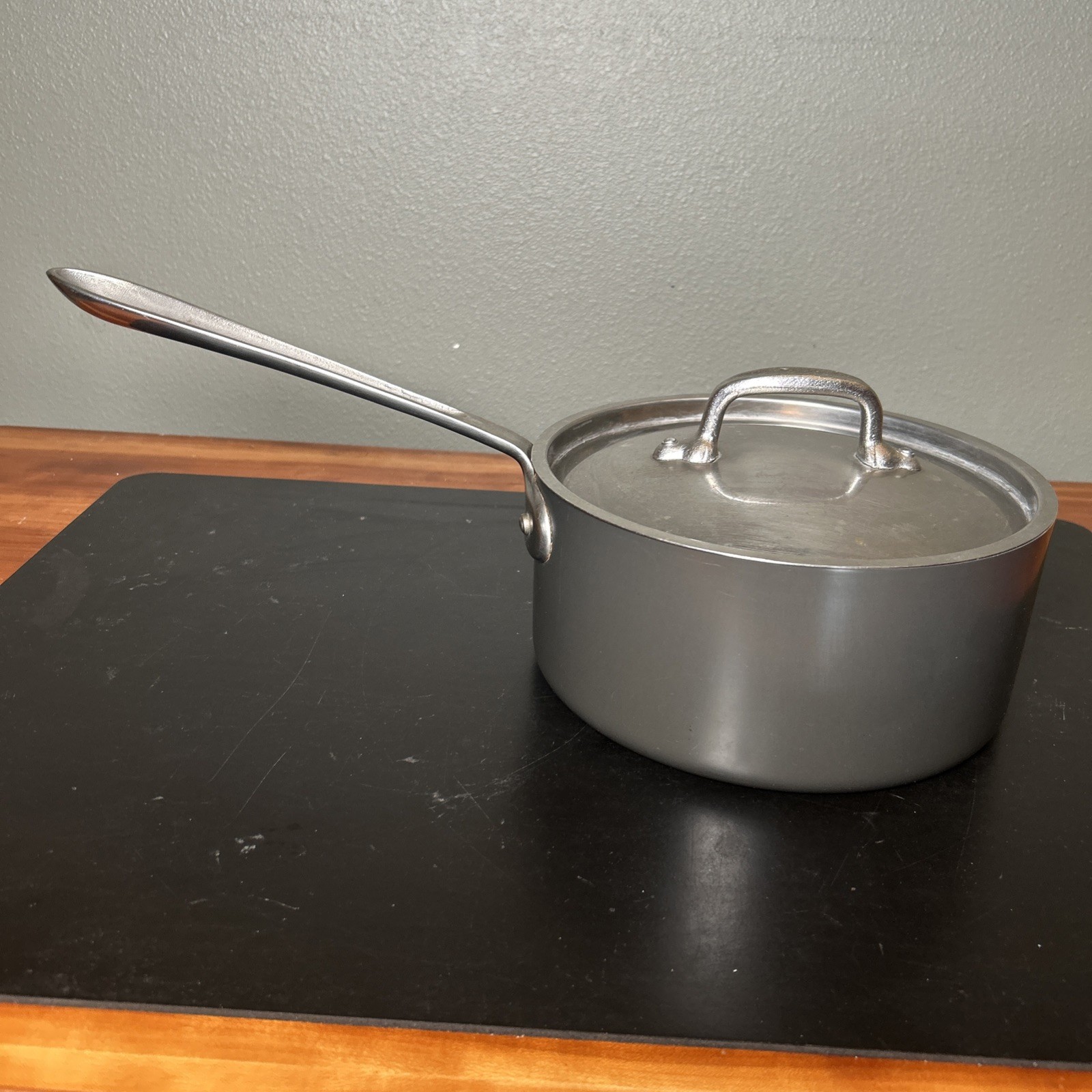 ALL CLAD LTD 3 QT SAUCE PAN STAINLESS STEEL HARD ANODIZED USA