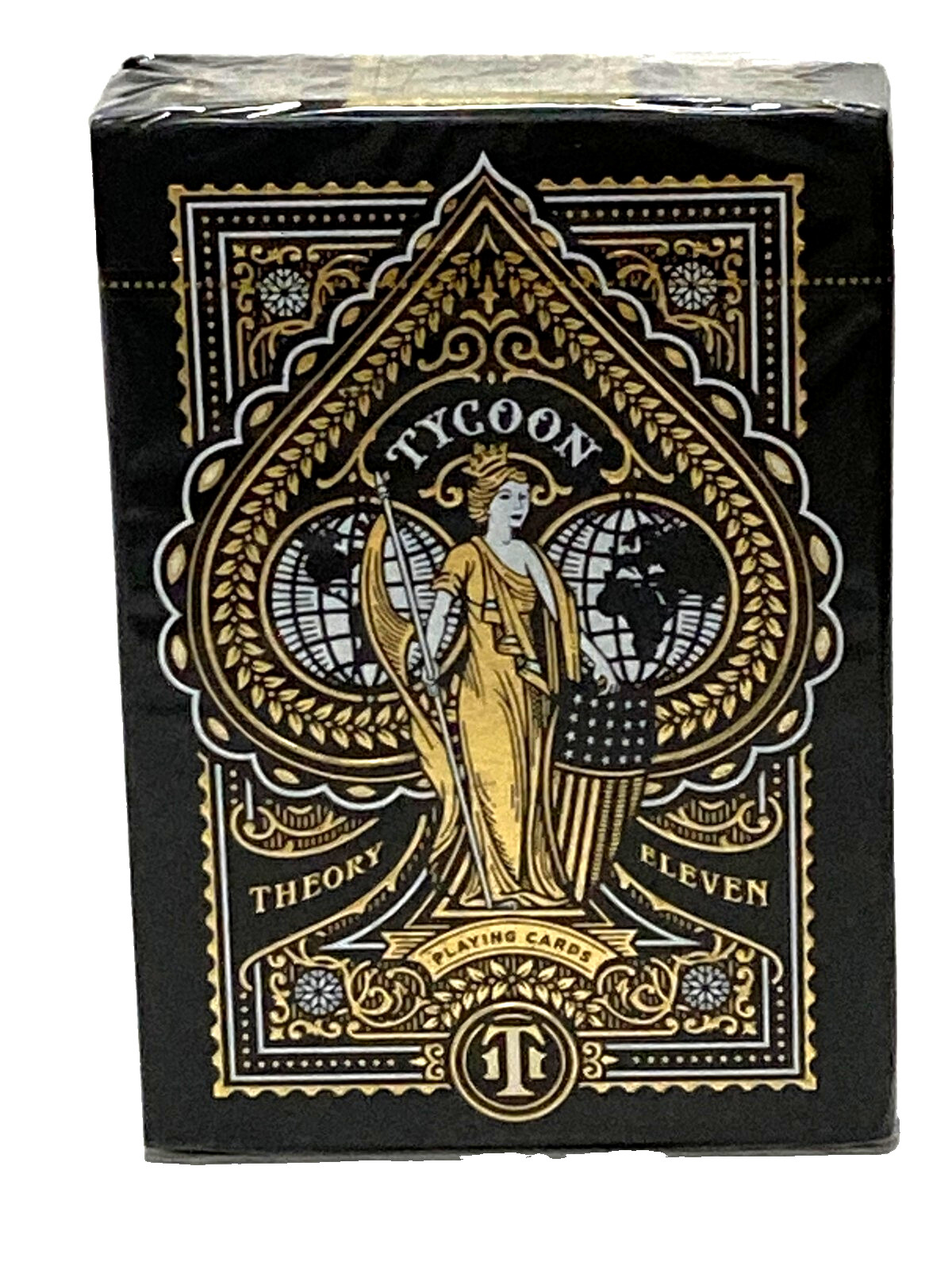 Theory 11 Tycoon Playing Cards Black Deck for Poker Playing