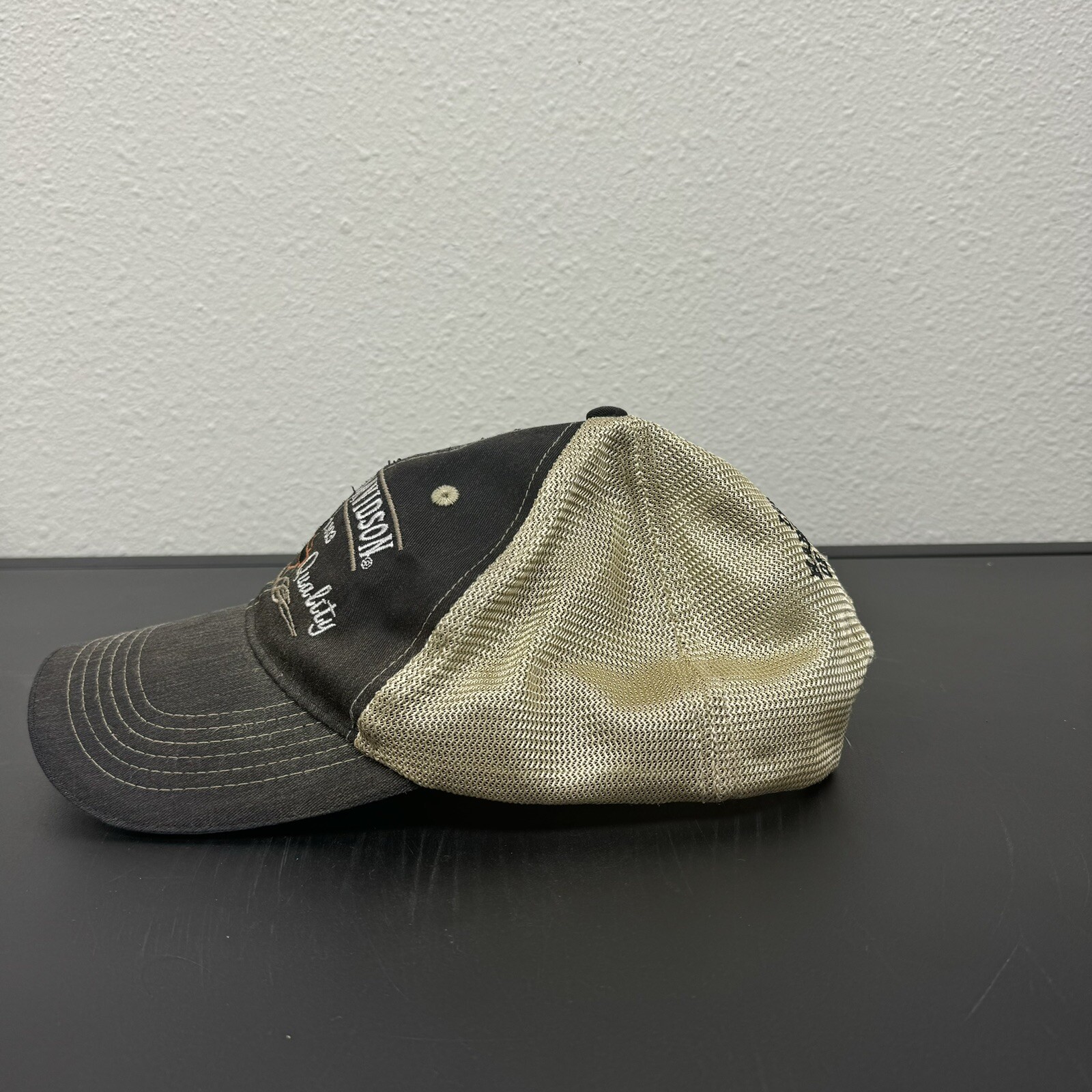 Harley Davidson Hat Cap Adult Snapback Black Beige Los Angeles Anaheim CA