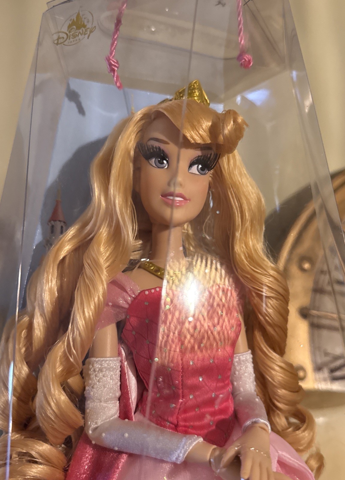 New Disney Parks Diamond Castle Collection Sleeping Beauty Aurora Doll LE 6000