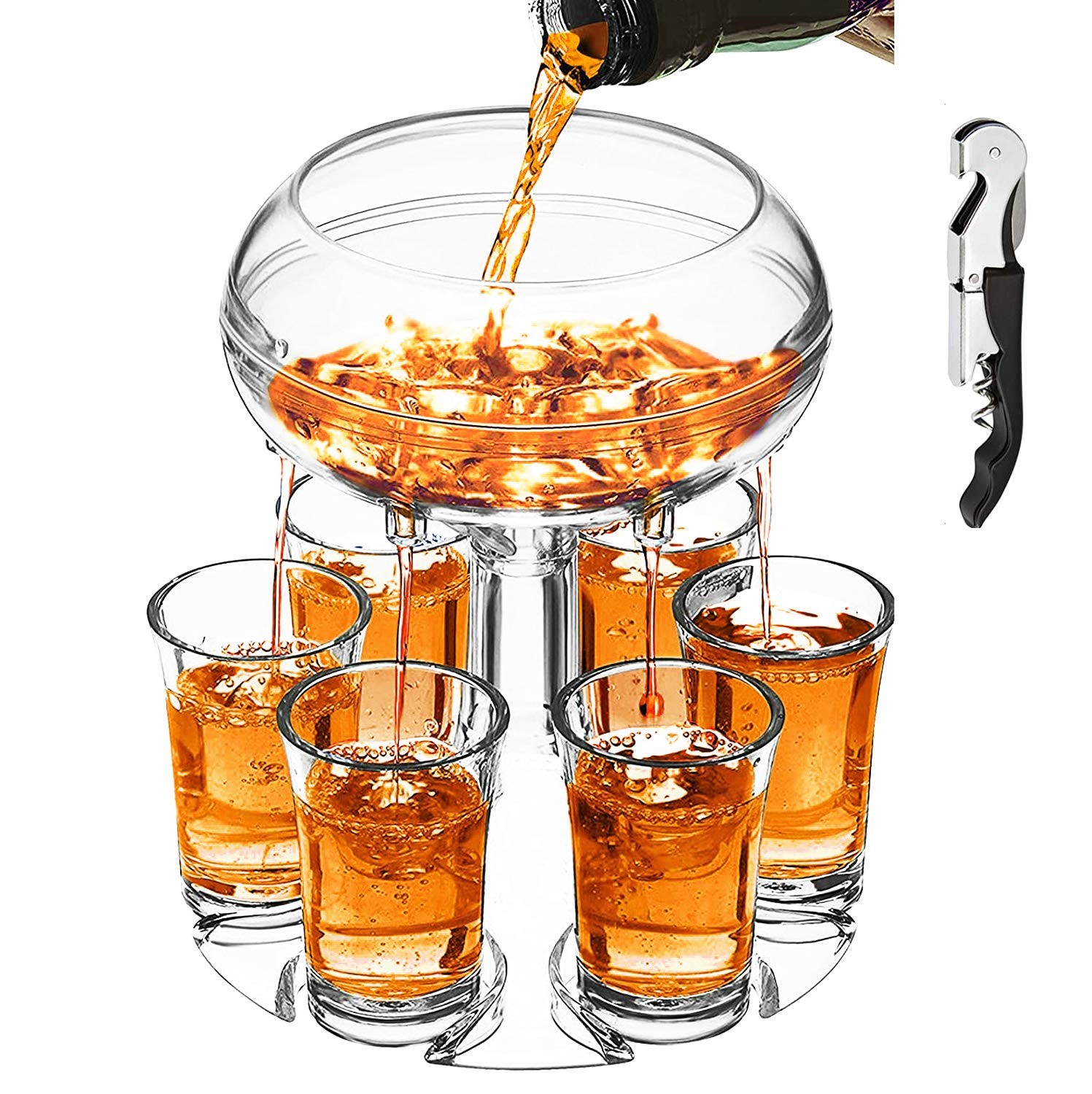 Adjustable Shot Glass Dispenser And Holder Made Of Food Grade Plexiglass Shot Di