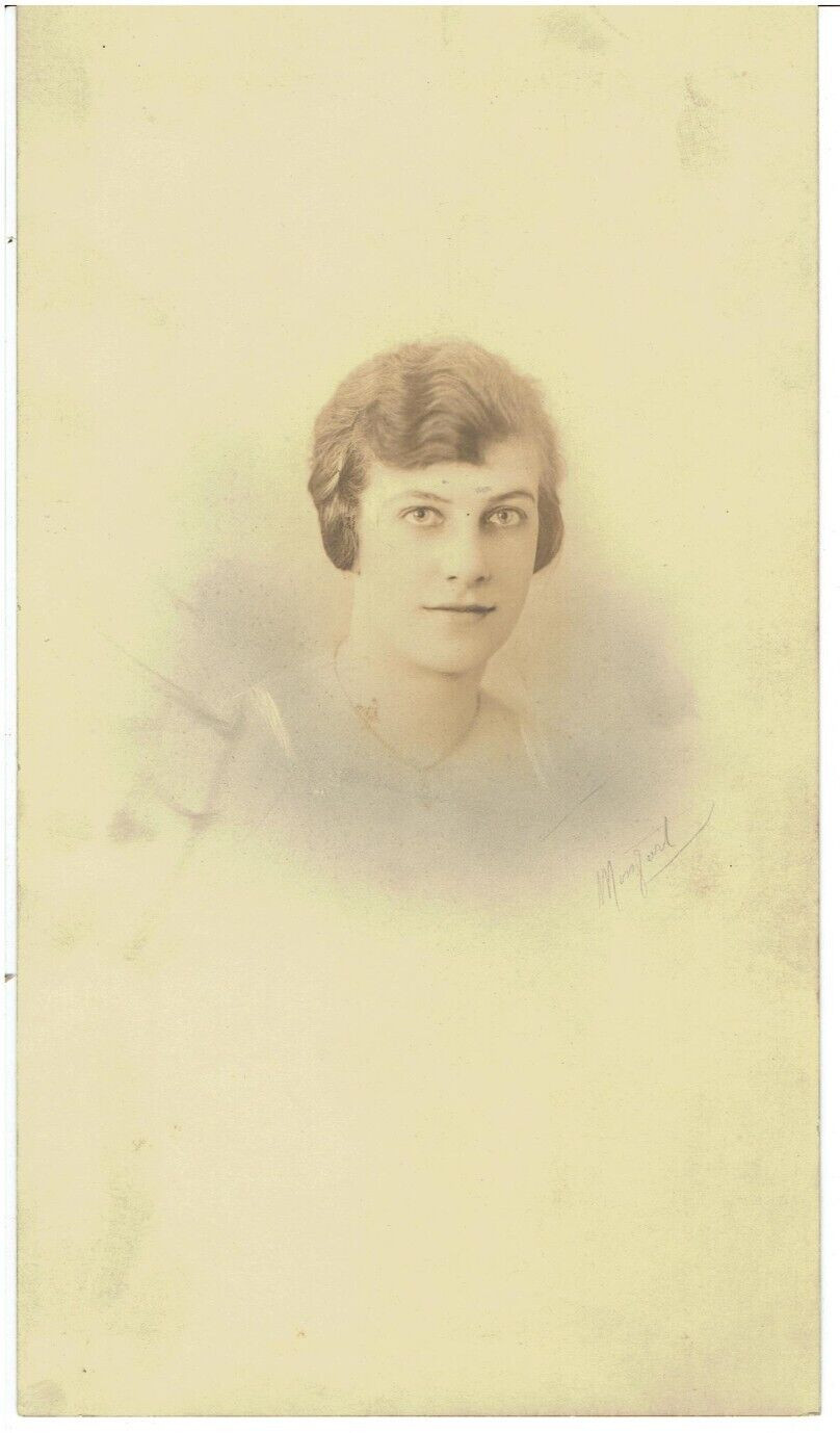 Antique *Original* 5 5/8″W x 10″H Photograph