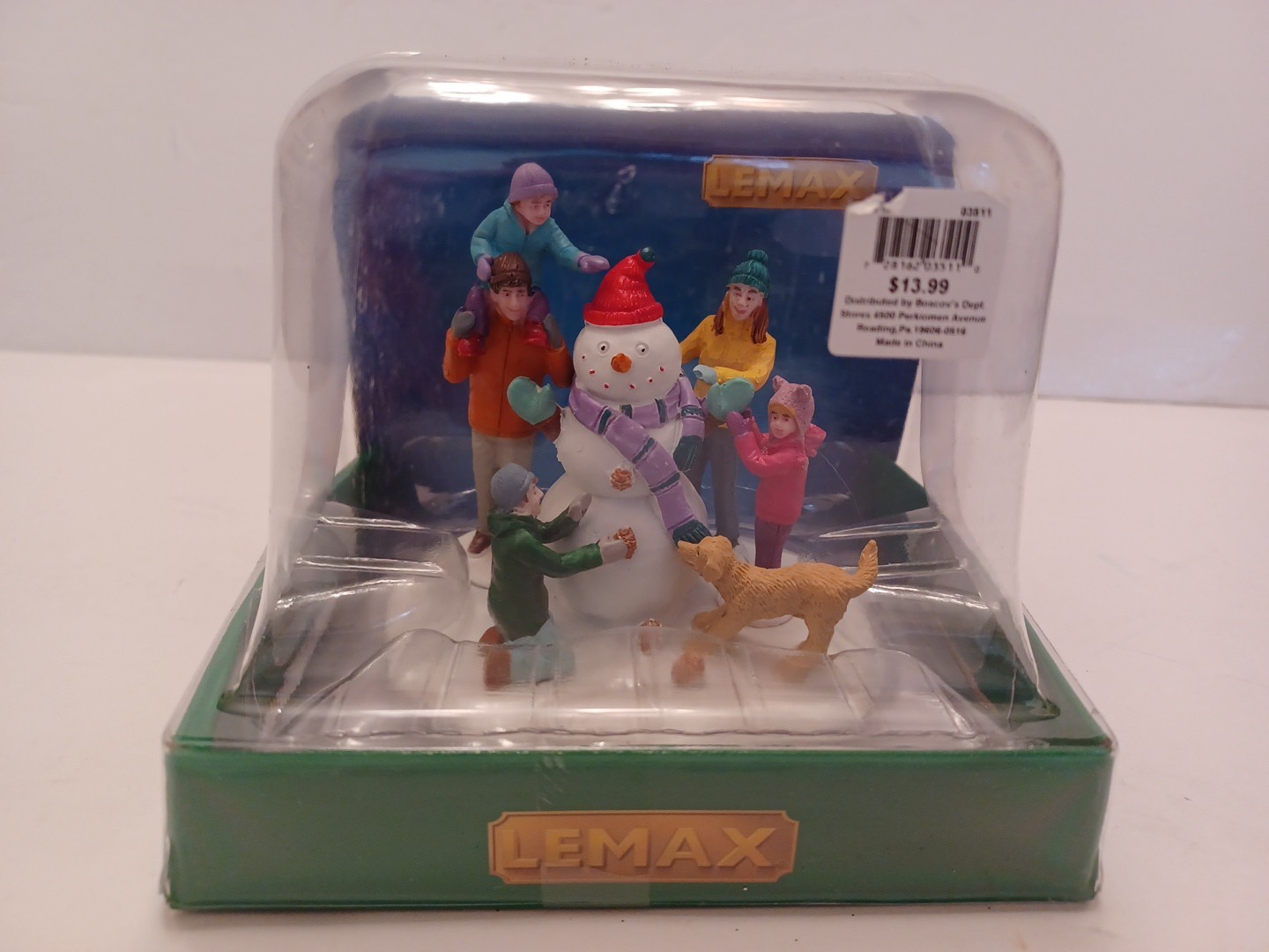 Lemax Vail Village 2020 Snowman Teamwork #03511 Vail Village NEW FREE SHIP