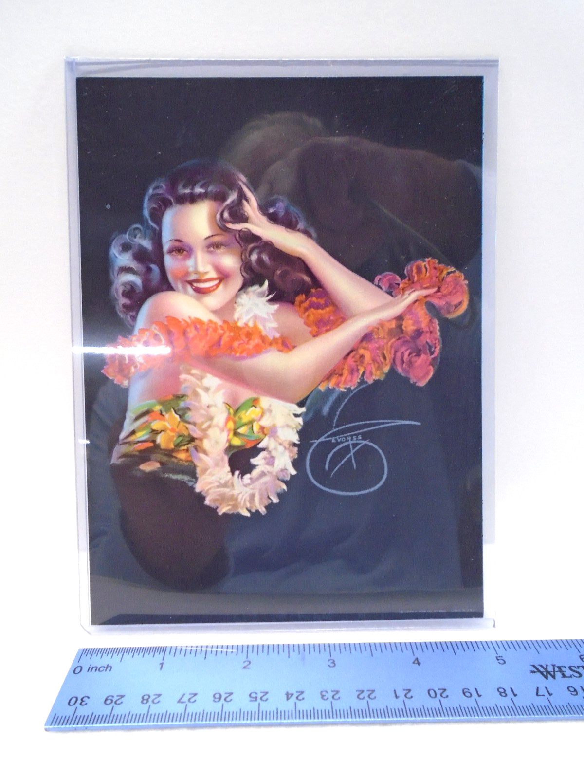 VINTAGE BILLY DeVORSS ORIGINAL PIN-UP PRINT, 1930’s-40’s! EXCELLENT CONDITION!