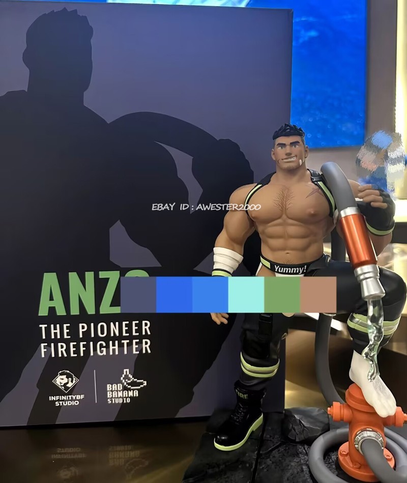 Infinity Boyfriend Studio X Bad Banana Studio Rode Figure Statue Model IN STOCK