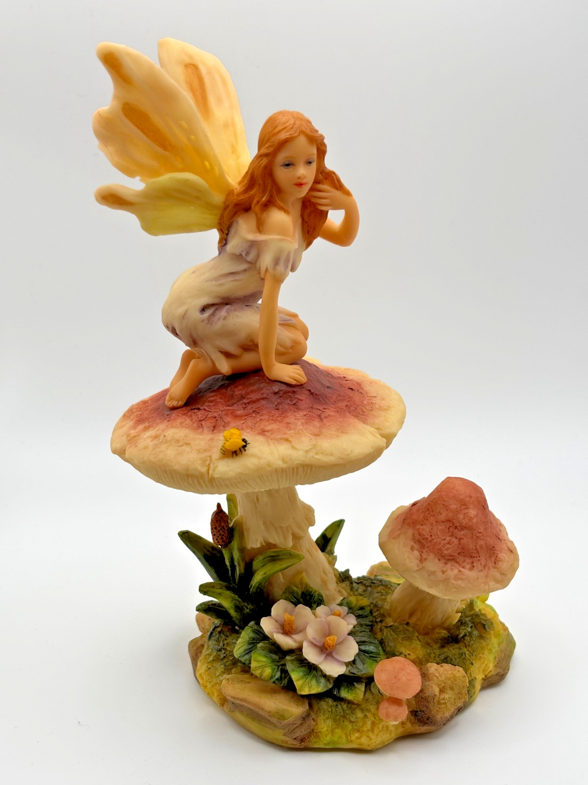 Veronese Meadow #5237 Fairy on Mushroom Figurine w/ Box 2001