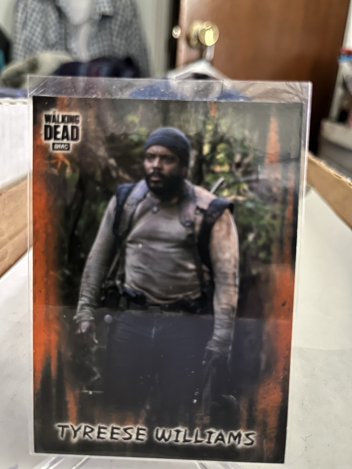 Tyreese Williams – 2018 Topps the Walking Dead Hunters and the Hunted #25 Orange