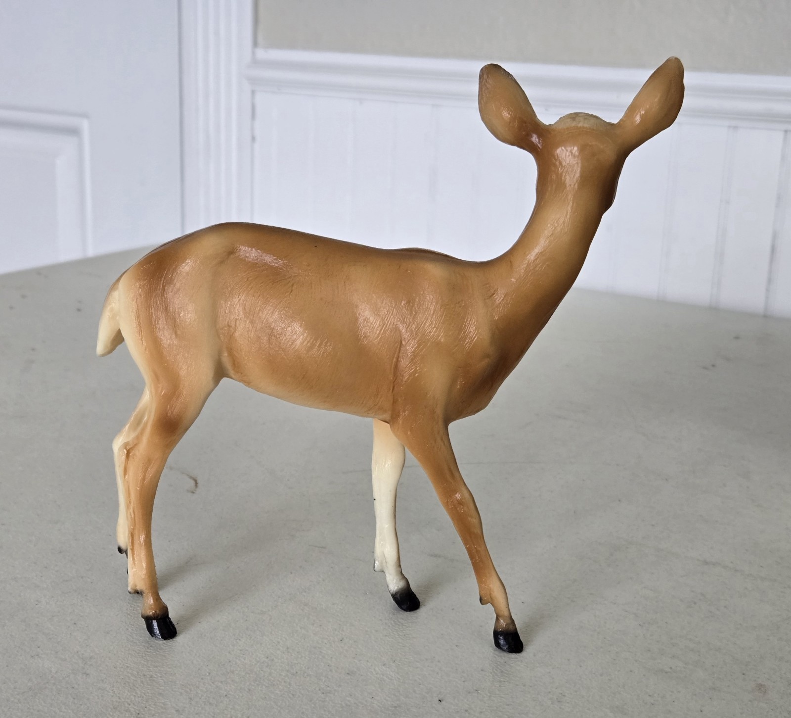 Vintage Breyer Deer Family Buck Doe Fawn Wildlife Series Animal Creation #3123