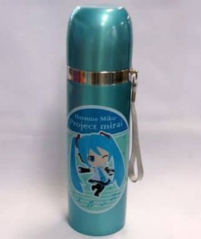 Unbranded Hatsune Miku Green Premium Stainless Steel Bottle Japan
