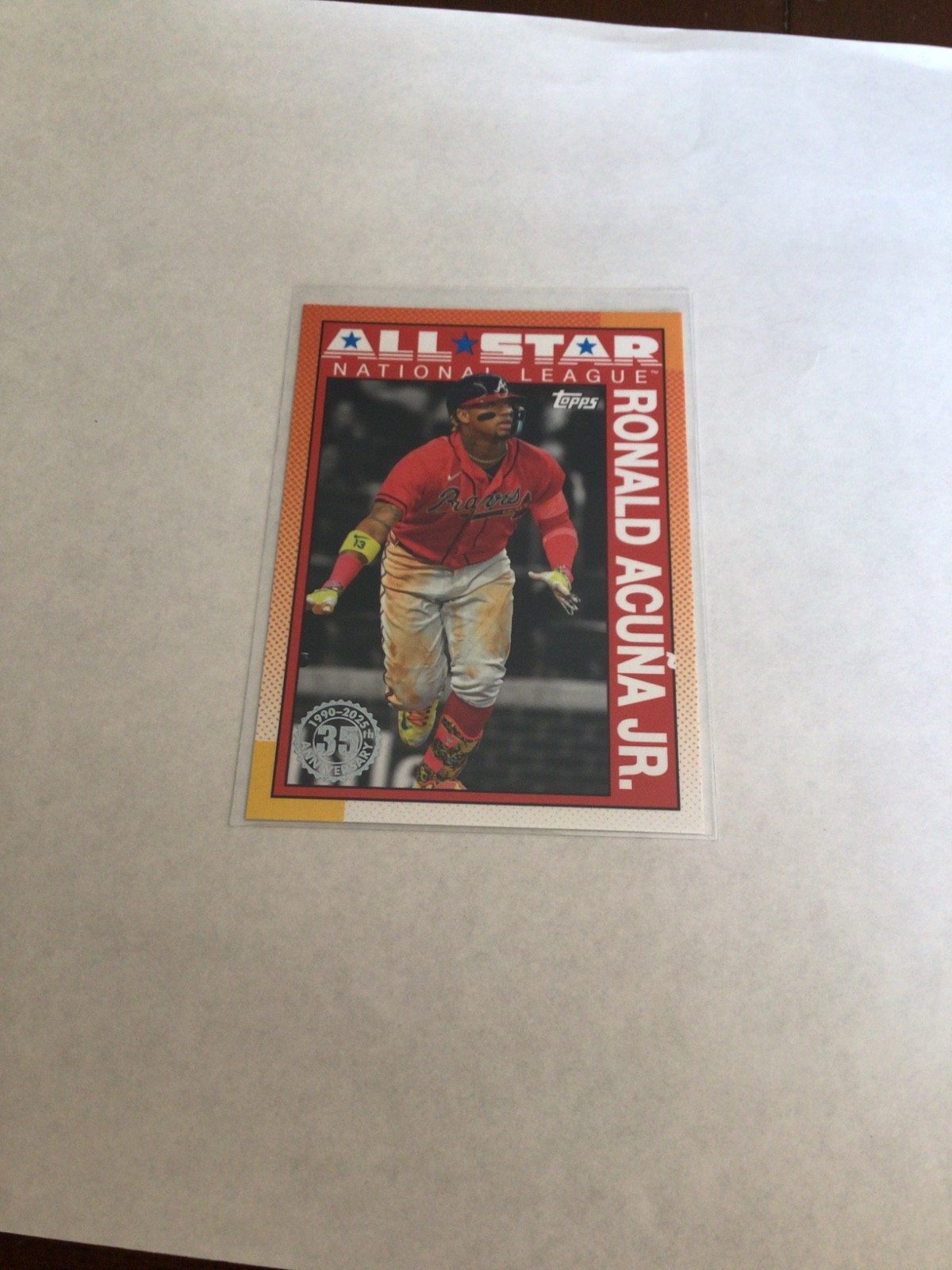 2025 Topps Series 2 35th Anniversary All-Star #90AS-29 Ronald Acuna Jr
