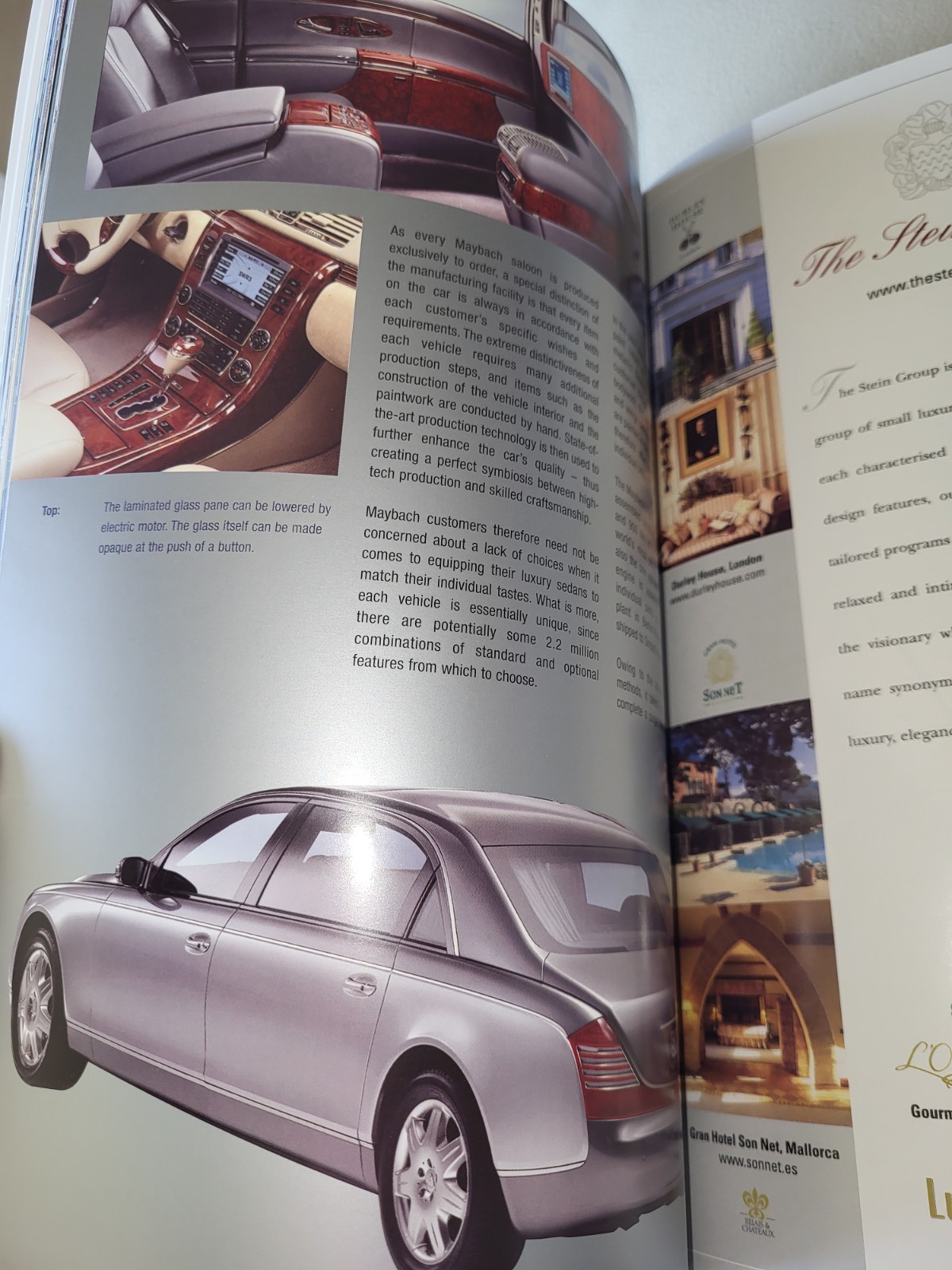 2003 MAYBACH 57-62 5-Piece Collectible Mercedes-Benz Dealership Sales Brochures