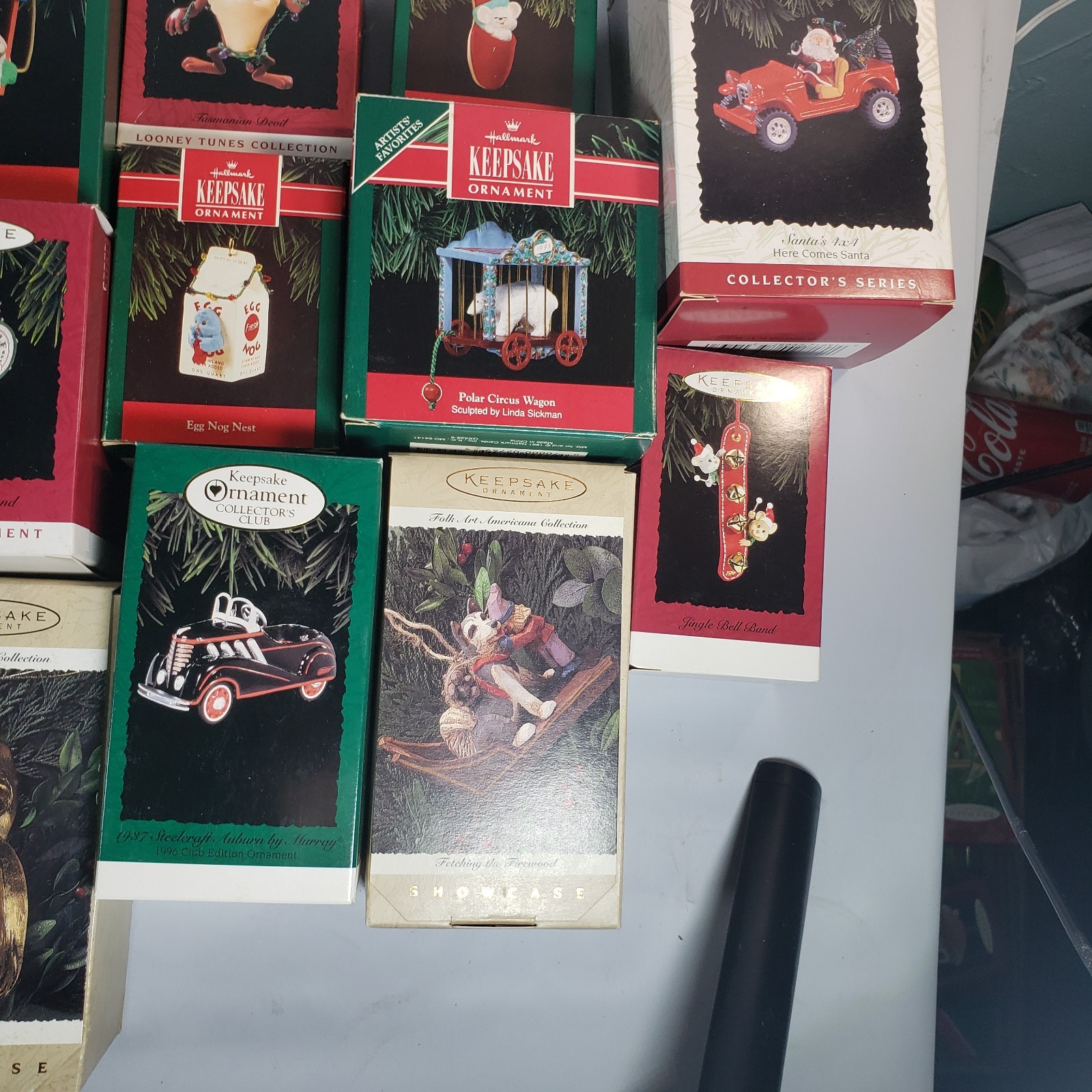Lot of 50+ Vintage Hallmark Keepsake & Other Brand Miniatures. Ornaments Misc.