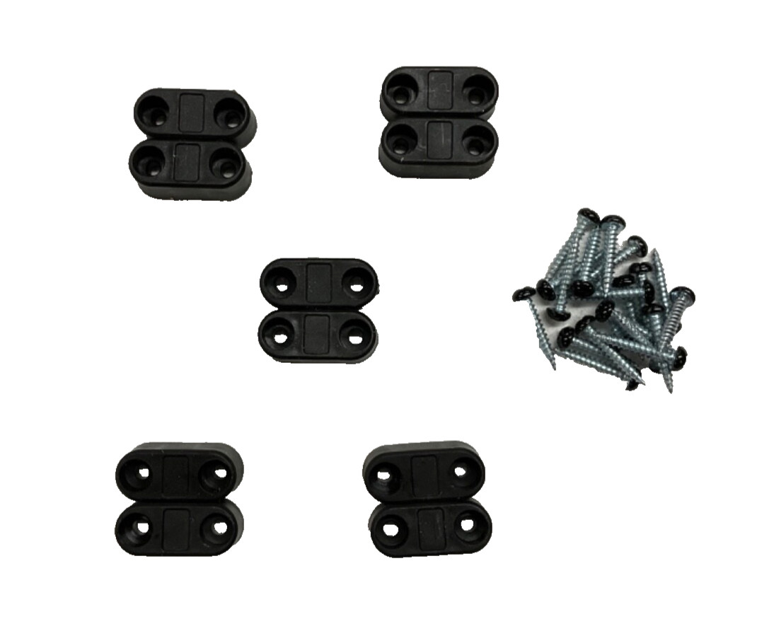 4 LB Pull Rectangle Magnet Set 1 1/2 in. W/ Screws (5 SETS) Camper/Trailer