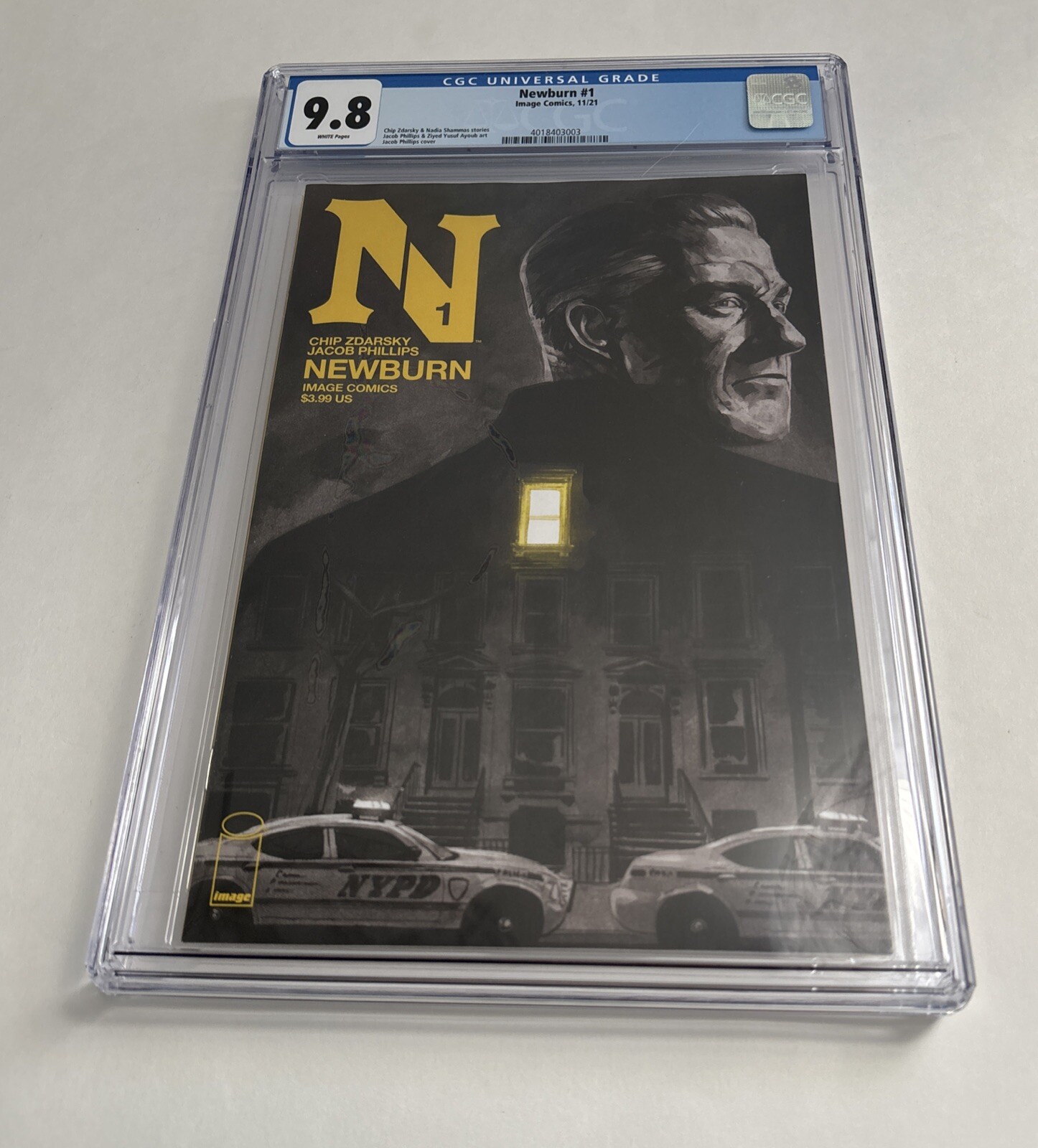 Newburn #1 Jacob Phillips Cover Chip Zdarsky 1st Print Image Comics CGC 9.8