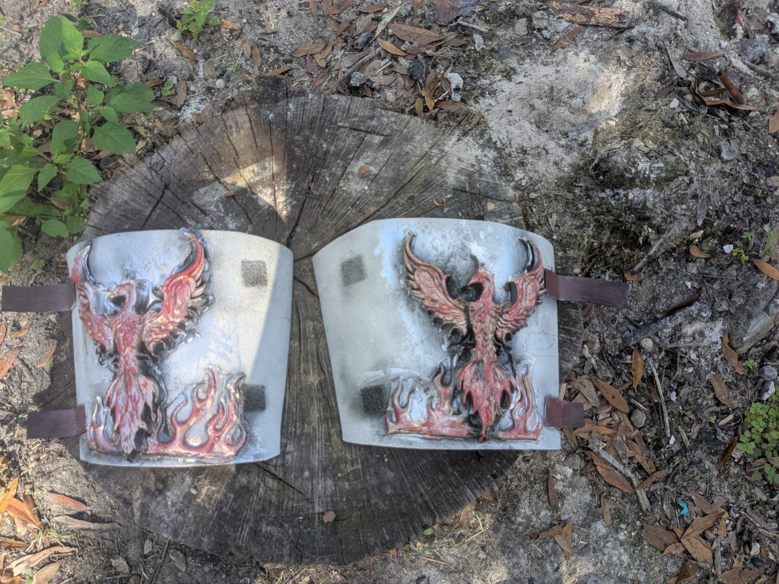 Handmade EVA Foam Phoenix Bracers