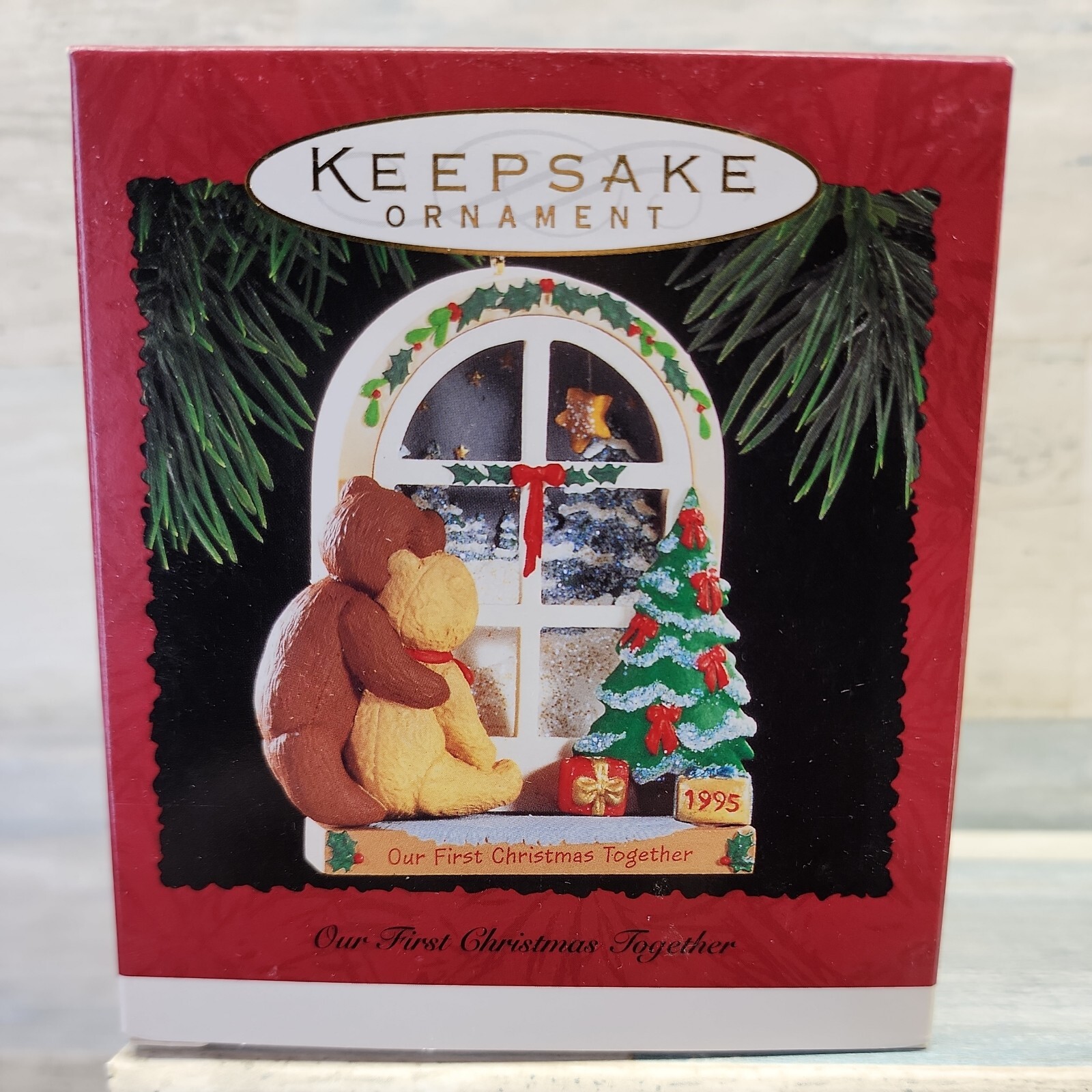 Hallmark Keepsake Ornament Our First Christmas Together 1995