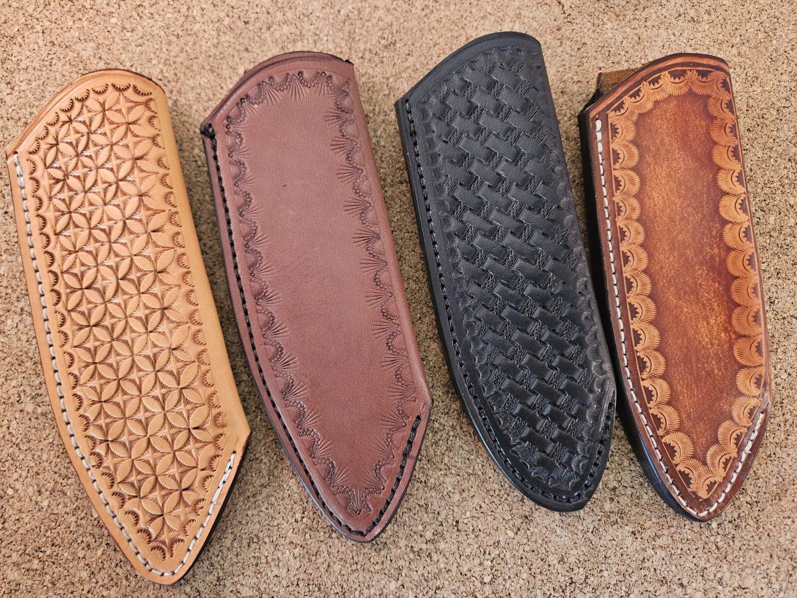 Spyderco Mule Team Knife Leather Sheath Custom Made Options