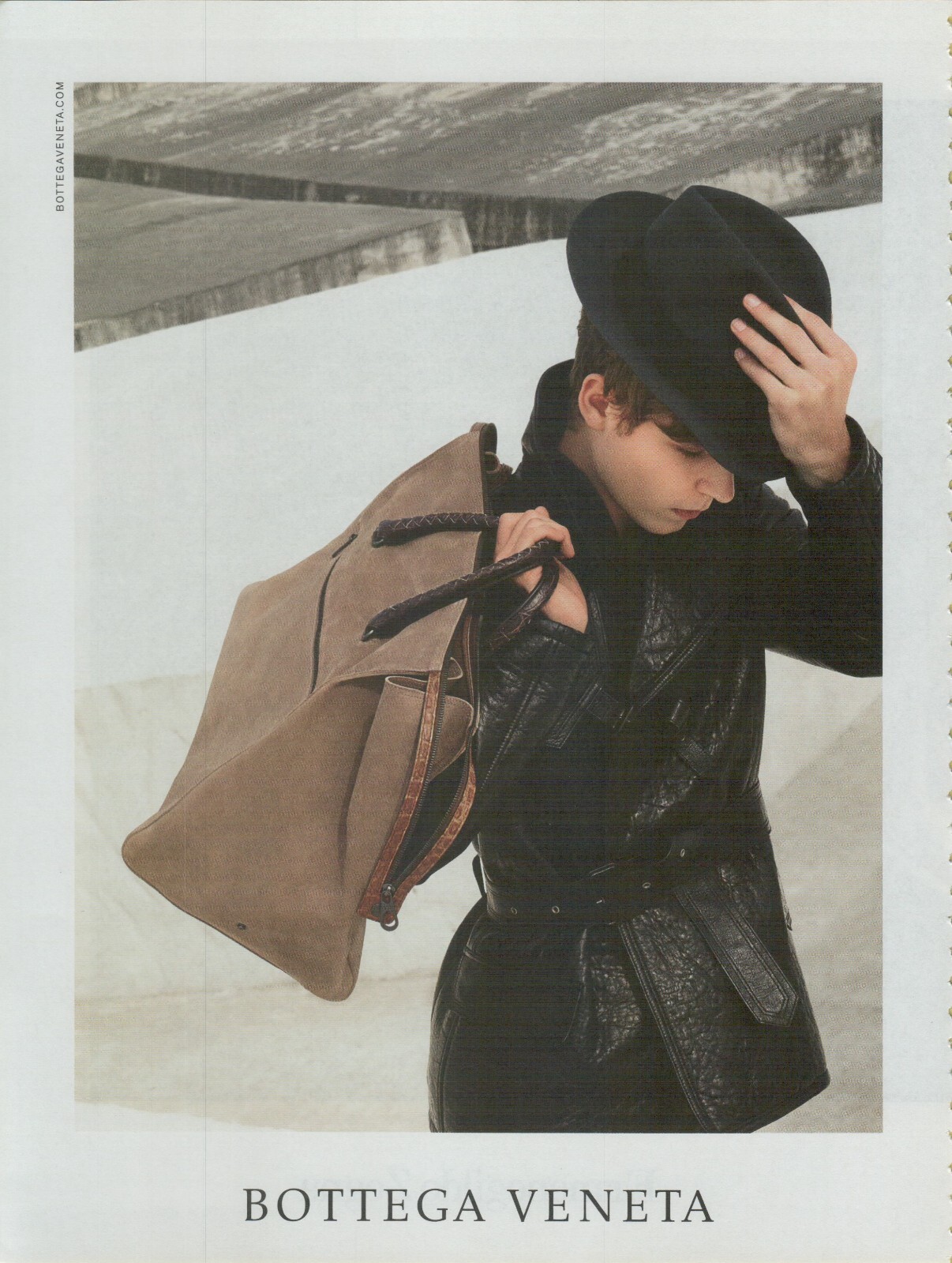 2015 Bottega Veneta Men’s Fashion Apparel Hat Bag Snow Jacket VINTAGE PRINT AD