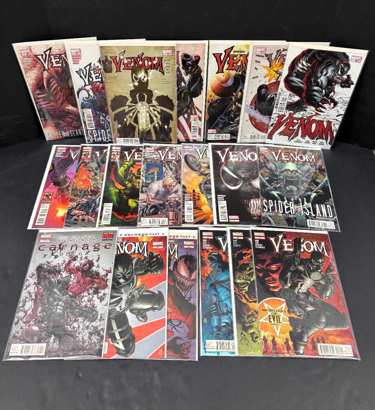 Venom Marvel Lot of 20 #1-11 #20-27 + Minimum Carnage Rick Remender 2011 Series