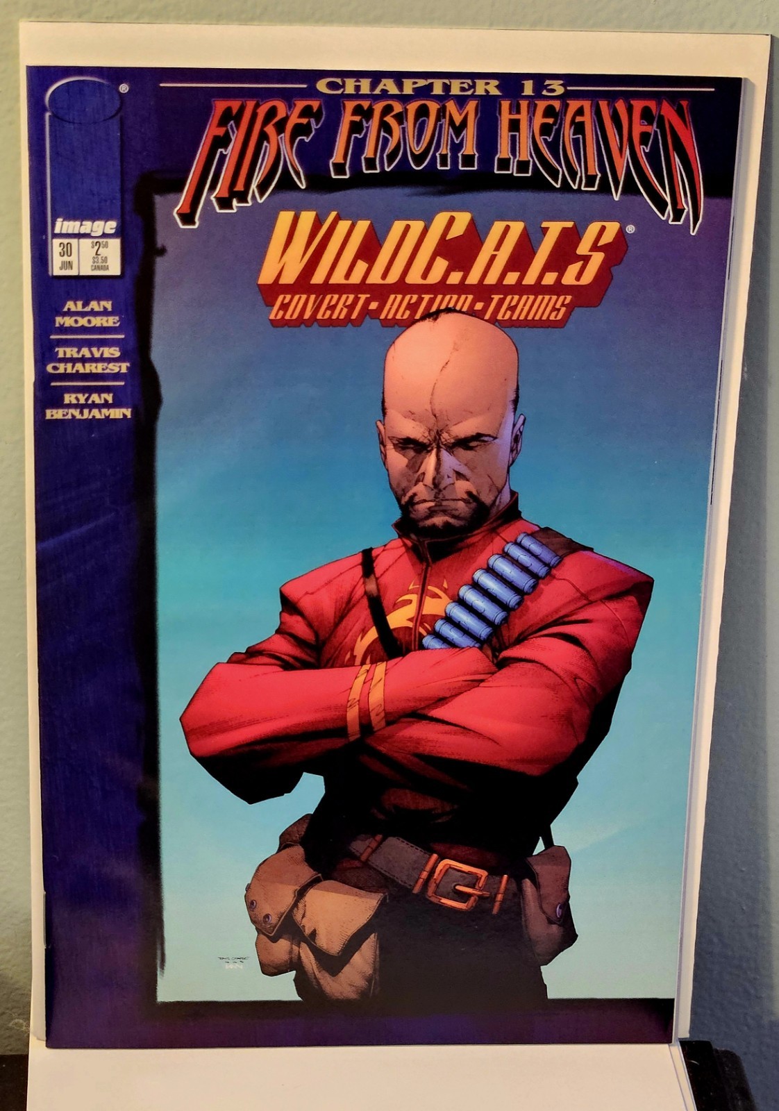 WildC.A.T.s #30 (1996) Image Comics, Alan Moore, Fire From Heaven Pt 13