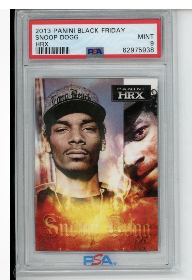 Snoop Dogg 2013 Panini Black Friday HRX PSA 9 Mint