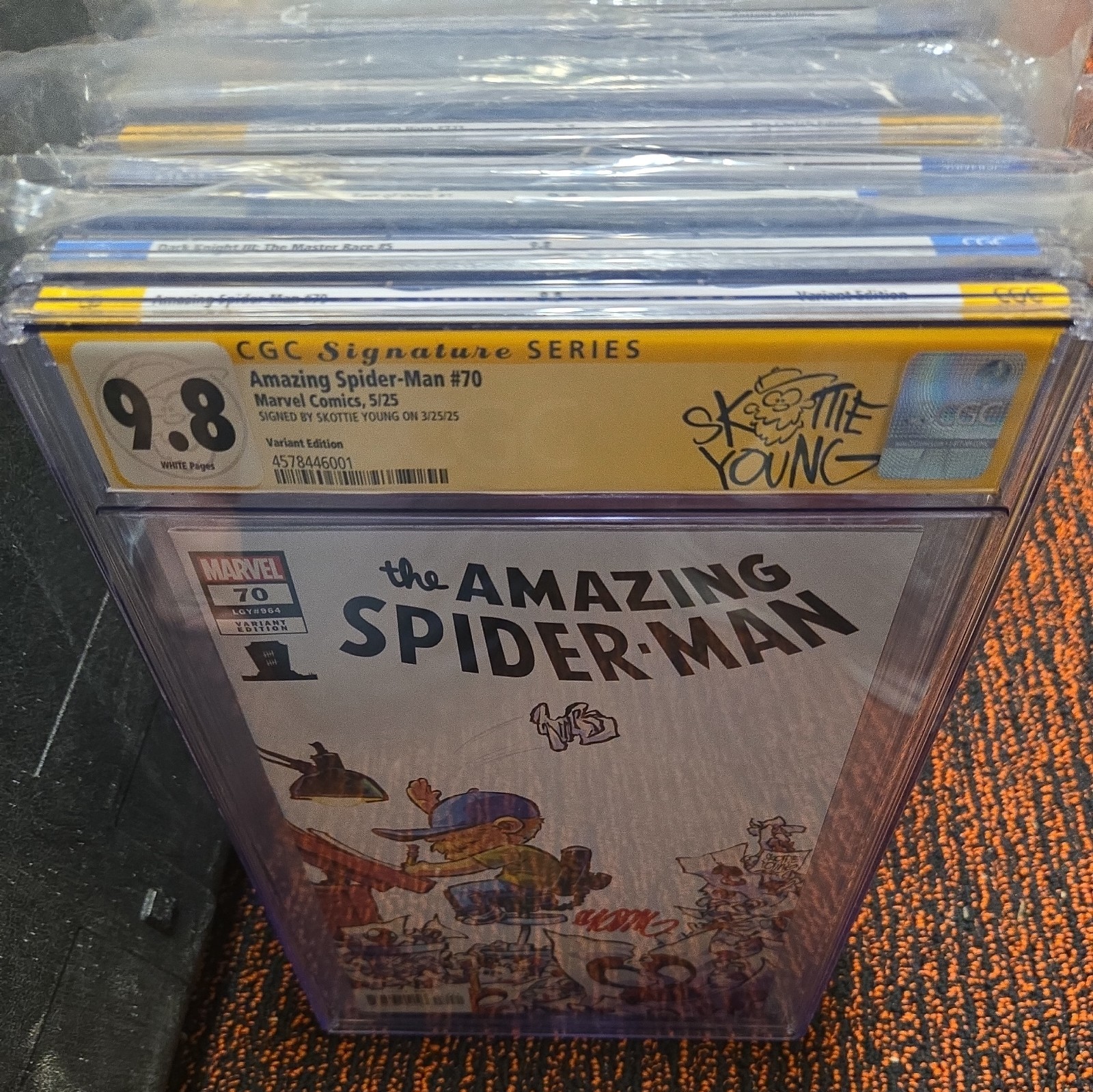 Comic Grab Bag, Graded, comics, signed, sketched, cgc,9.9 9.8 2 Bonus soft slabs