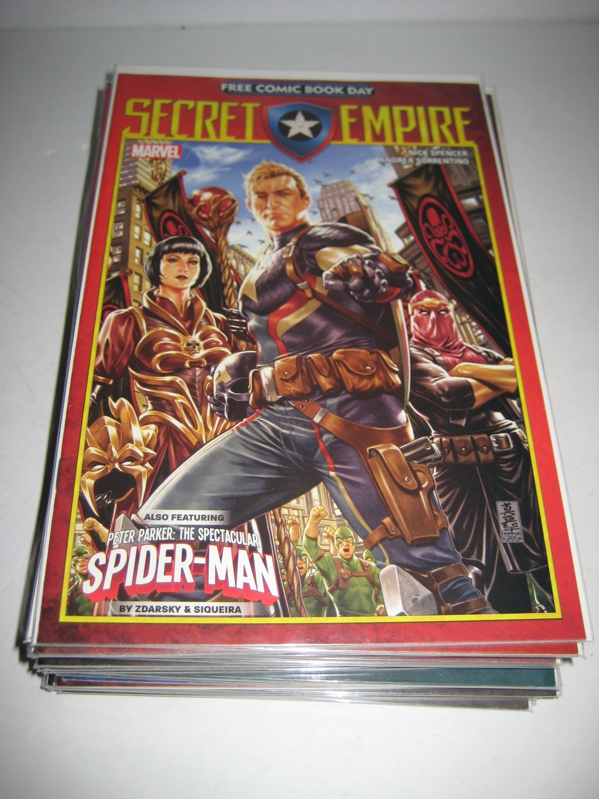 Secret Empire #0-10 Complete Set + FCBD & Omega Lot of 22 Marvel 2017