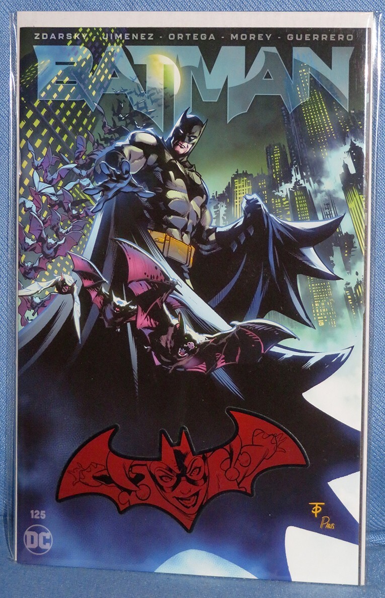 BATMAN #125 – STADIUM COMICS #1/50 Exclusive COLOR Batarang FOIL SET – DC 09/22