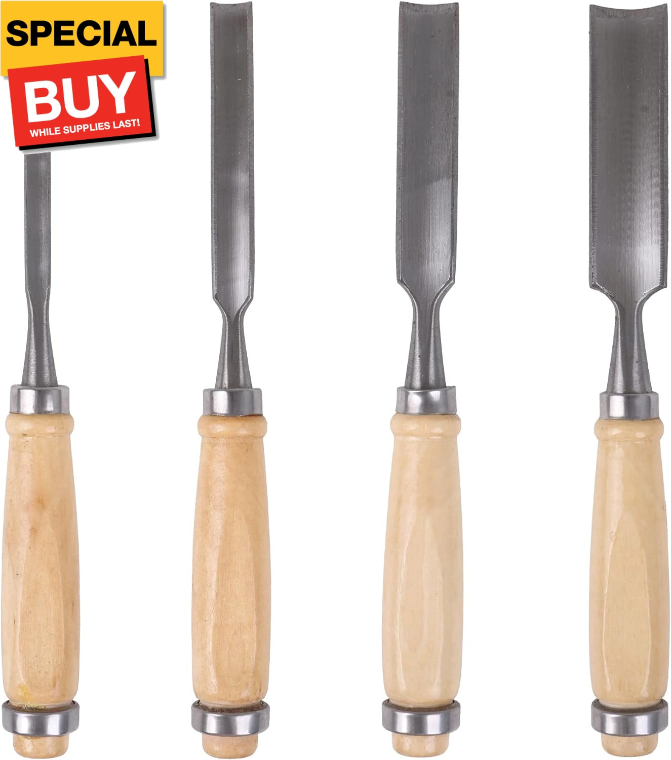 Carbon Steel Carving Firmer Gouge Semicircle Wood Chisel Set DIY Woodworking Han