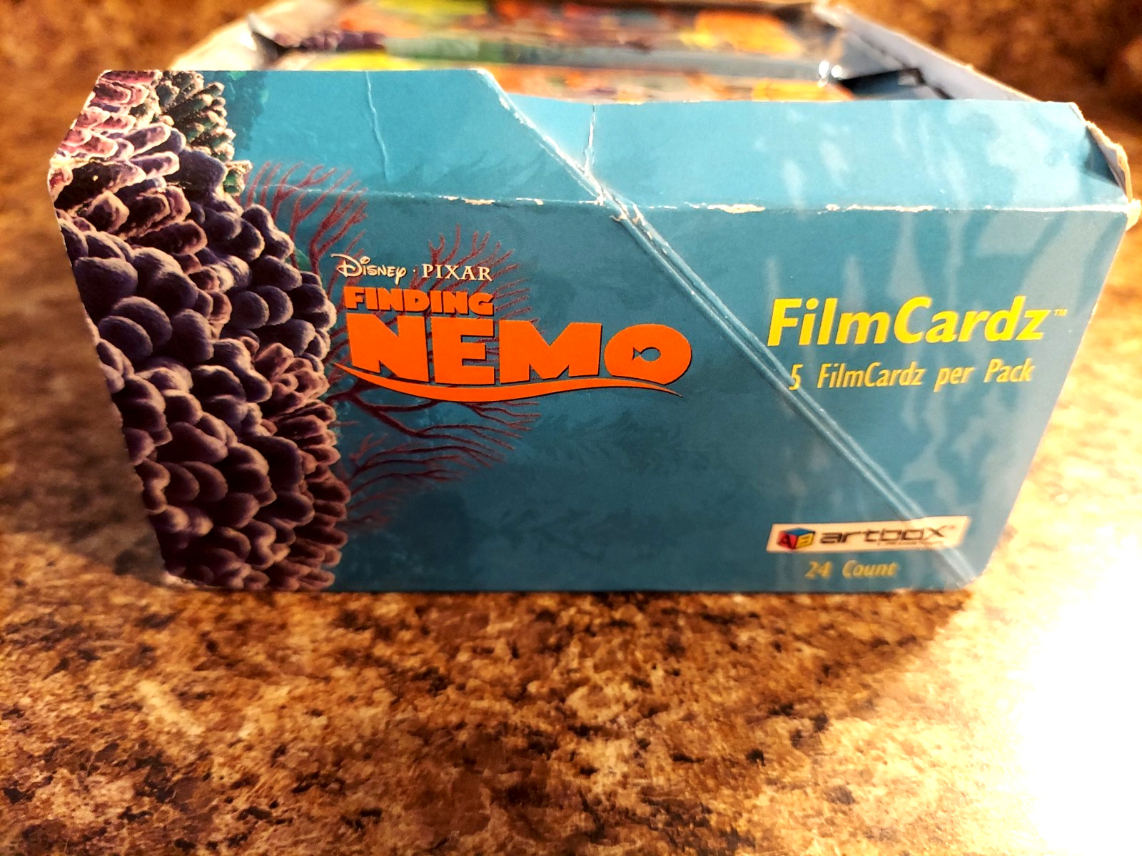 FINDING NEMO FILM CARDZ “1 PACK” DISNEY PIXAR ARTBOX 2003 “SEE & READ”